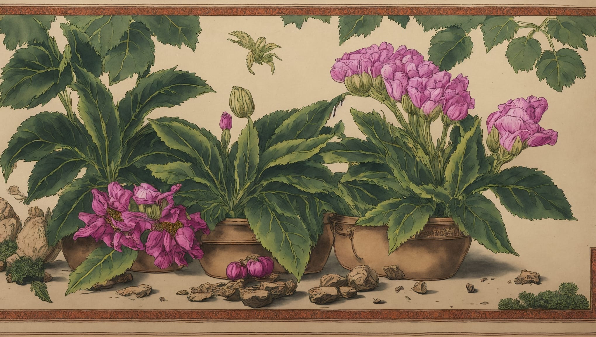 Achille — illustration botanique, origine grecque