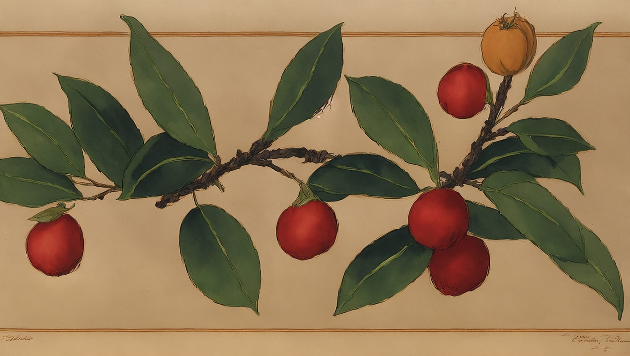 Adam — illustration botanique, origine hébraïque