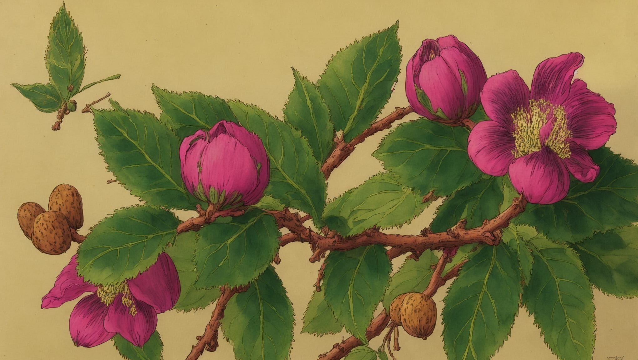 Aela — illustration botanique, origine celte