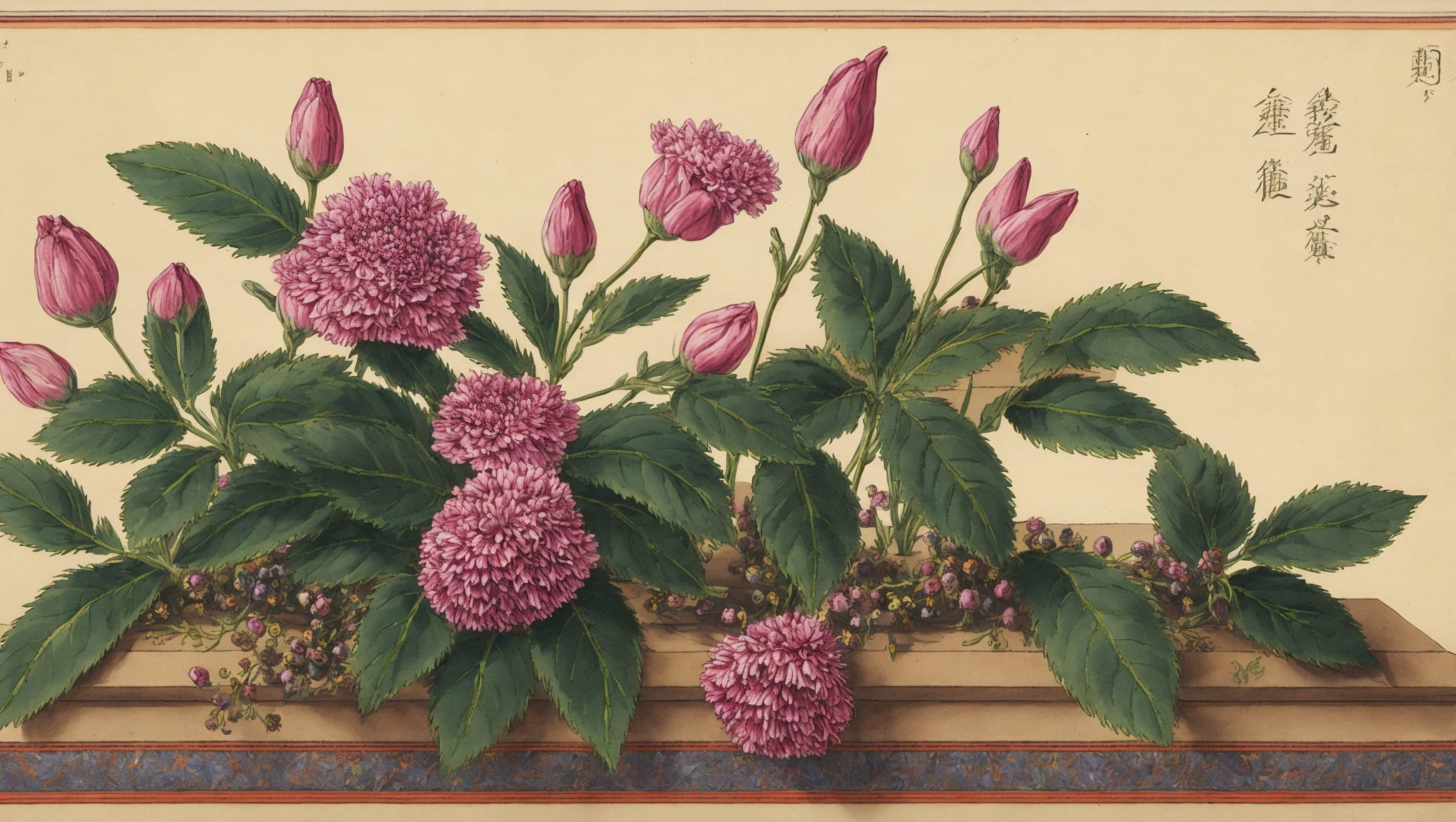 Aëlya — illustration botanique, origine contemporaine