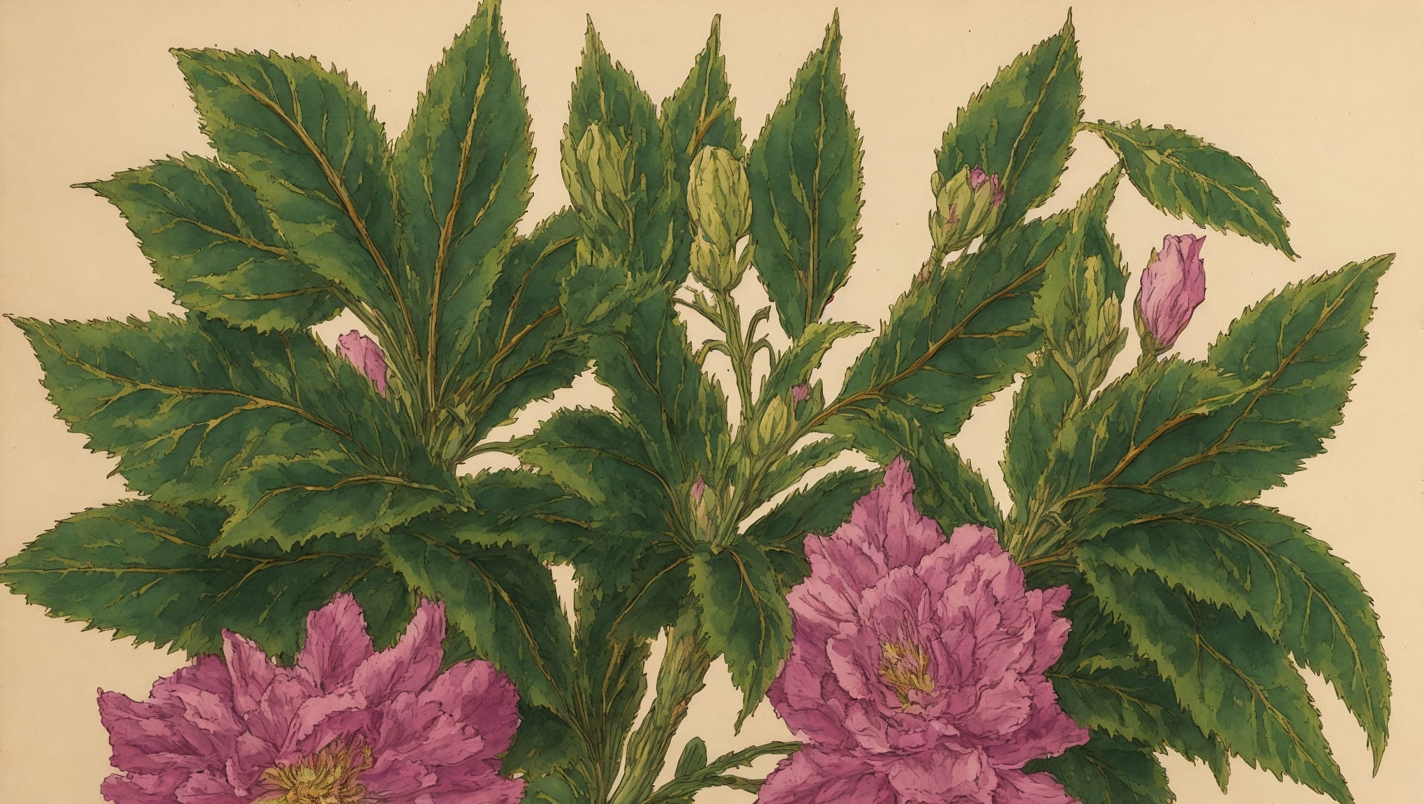 Agatha — illustration botanique, origine grecque