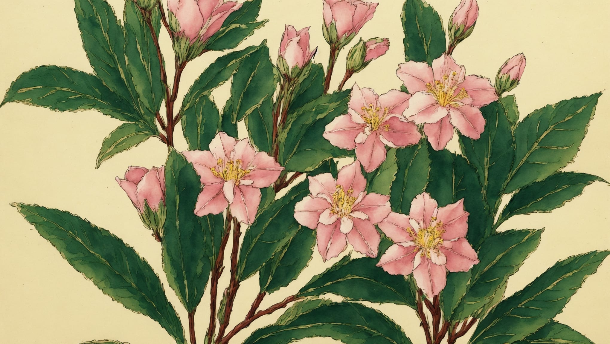 Aicha — illustration botanique, origine arabe
