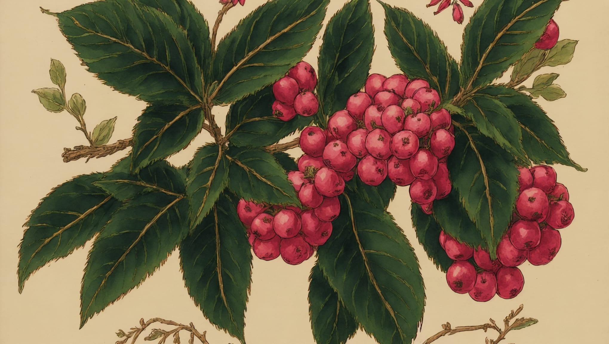 Albane — illustration botanique, origine latine