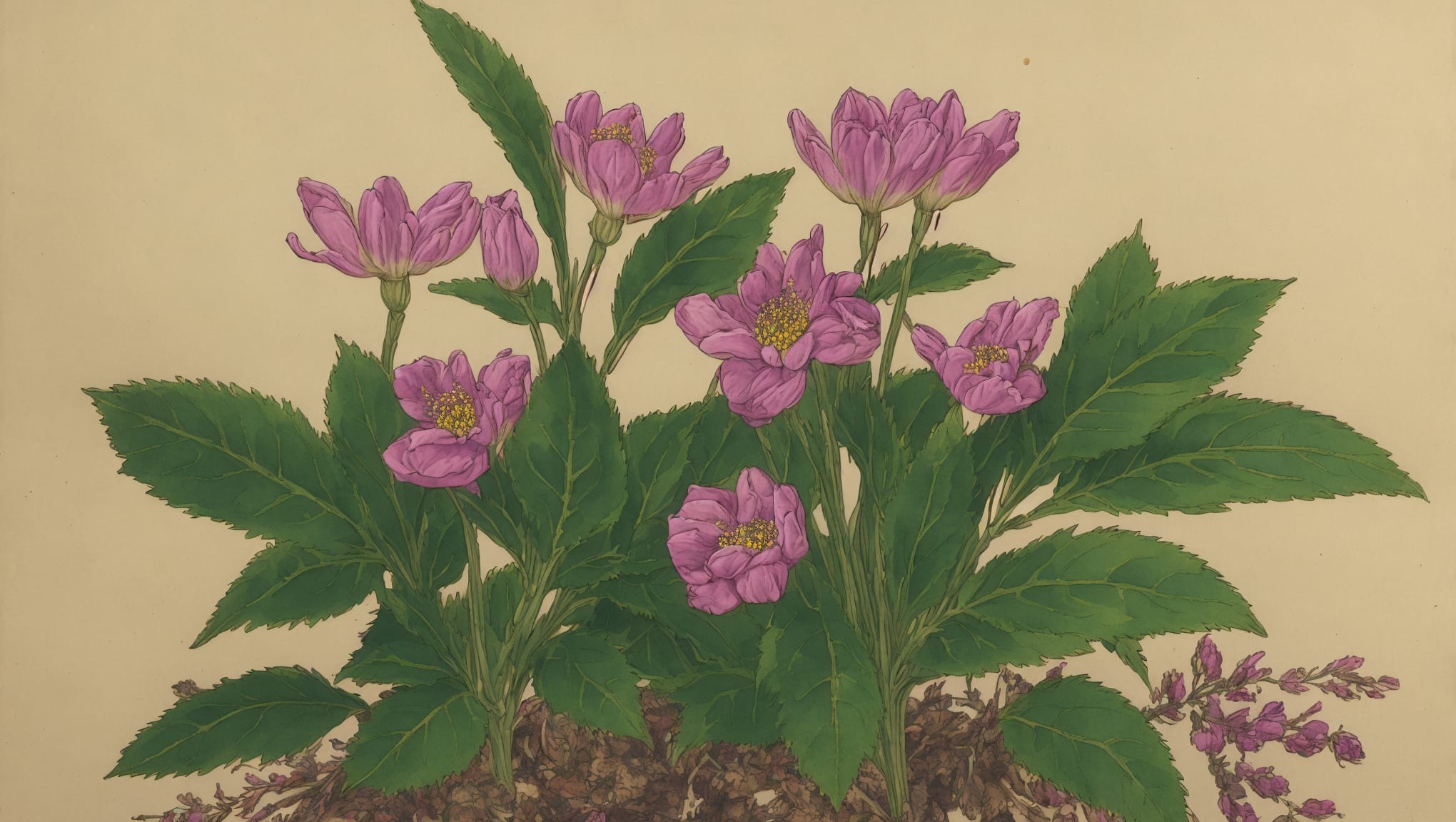 Alix — illustration botanique, origine germanique