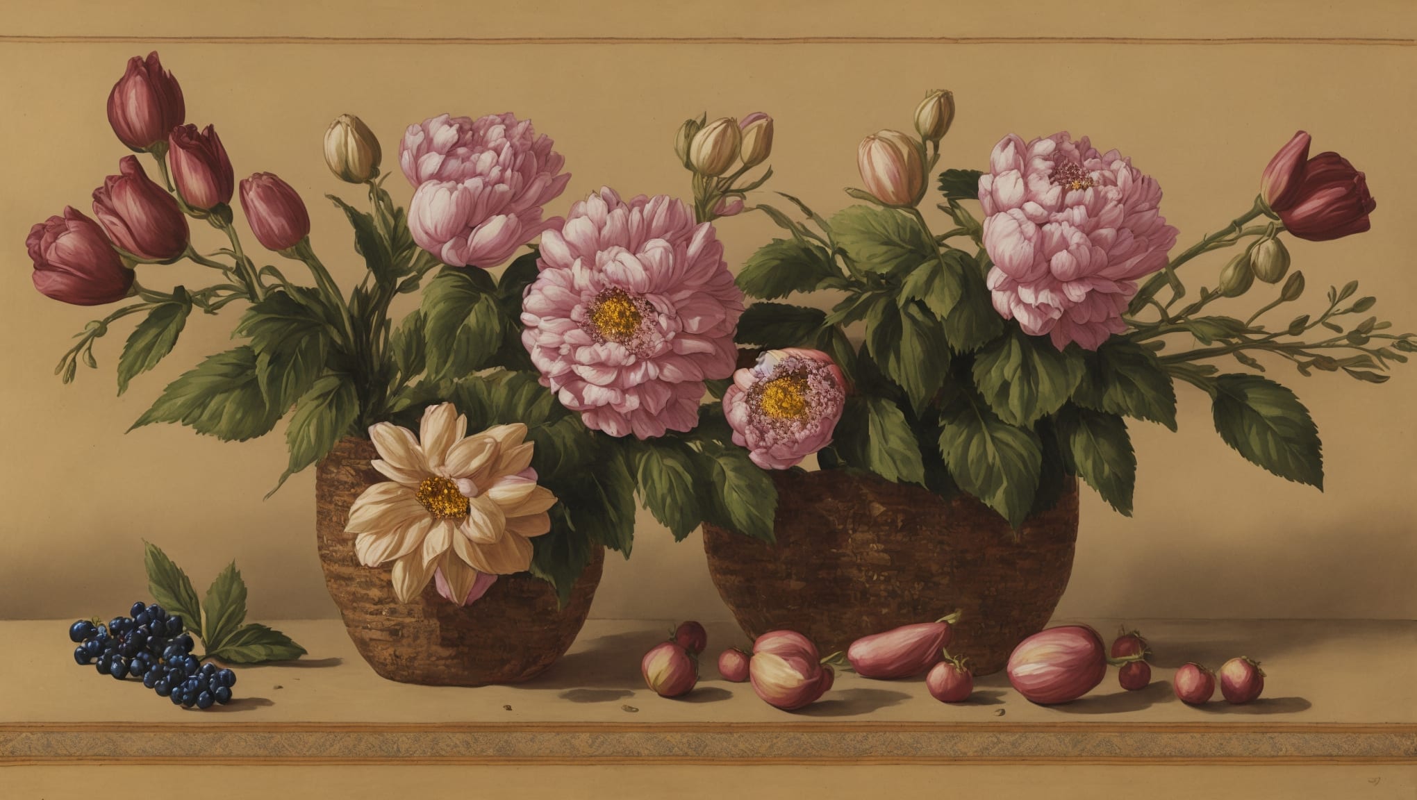 Alma — illustration botanique, origine contemporaine