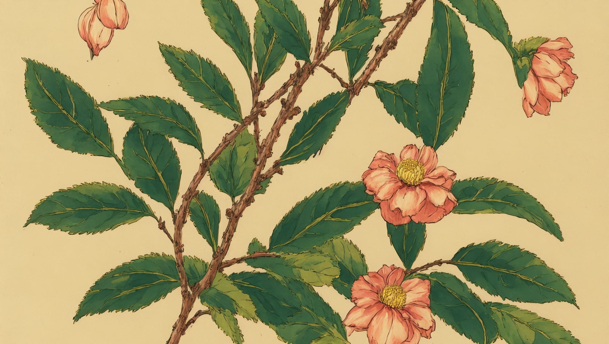 Alya — illustration botanique, origine arabe