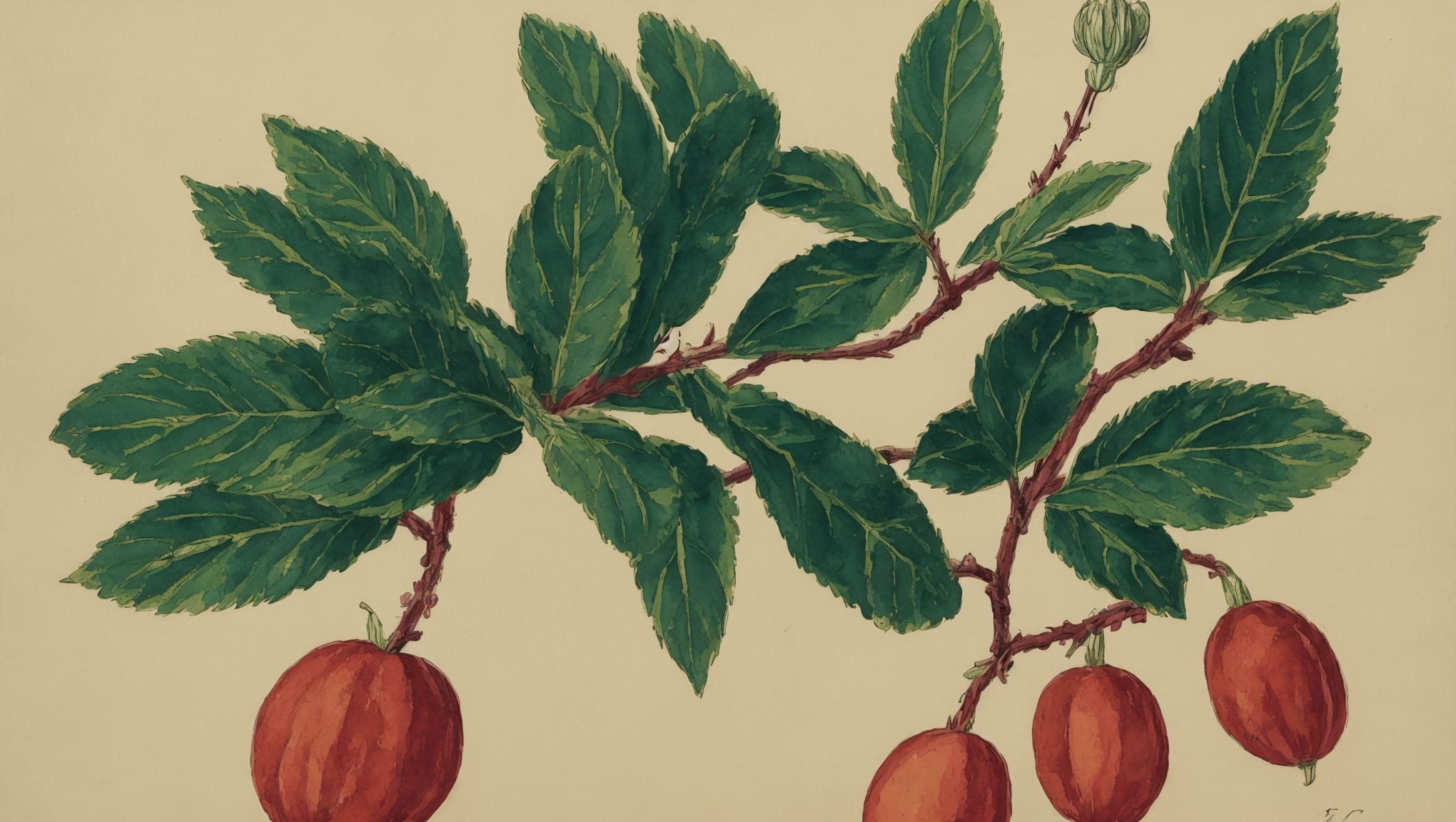 Alyah — illustration botanique, origine hébraïque