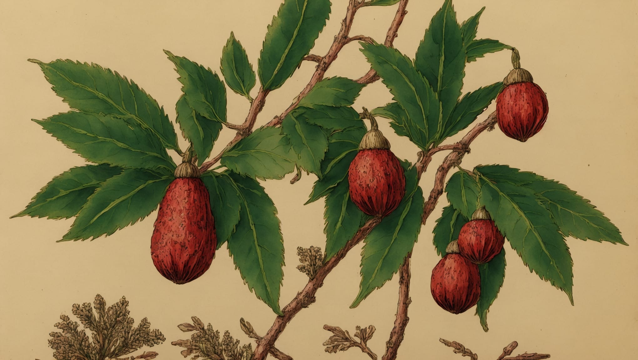 Amaël — illustration botanique, origine celte