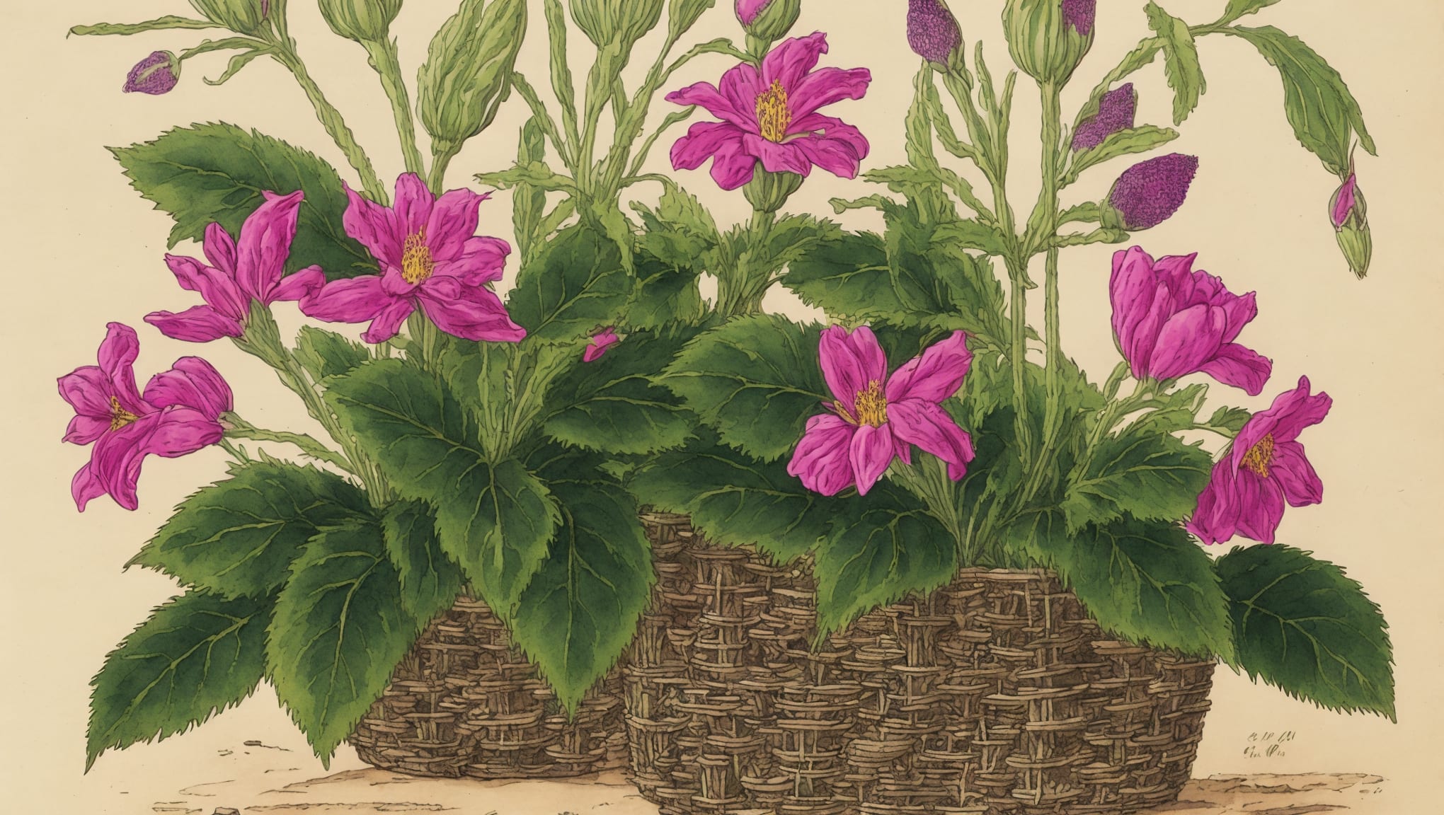 Amalia — illustration botanique, origine germanique