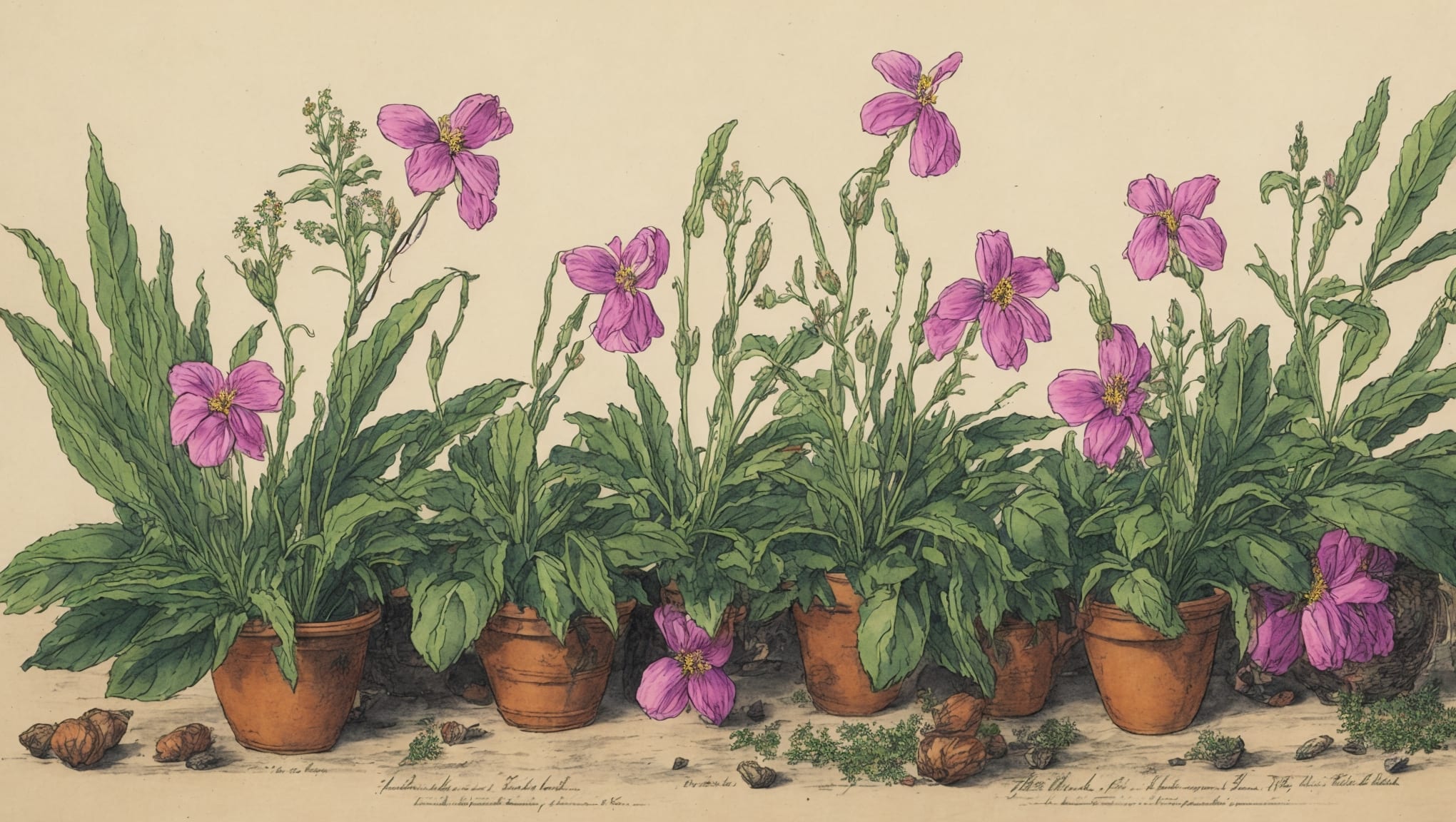 Amélya — illustration botanique, origine germanique