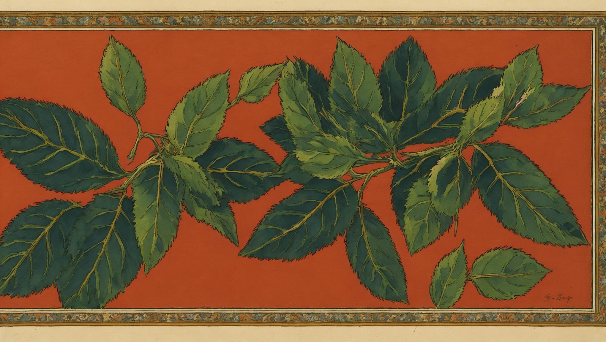 Amjad — illustration botanique, origine arabe