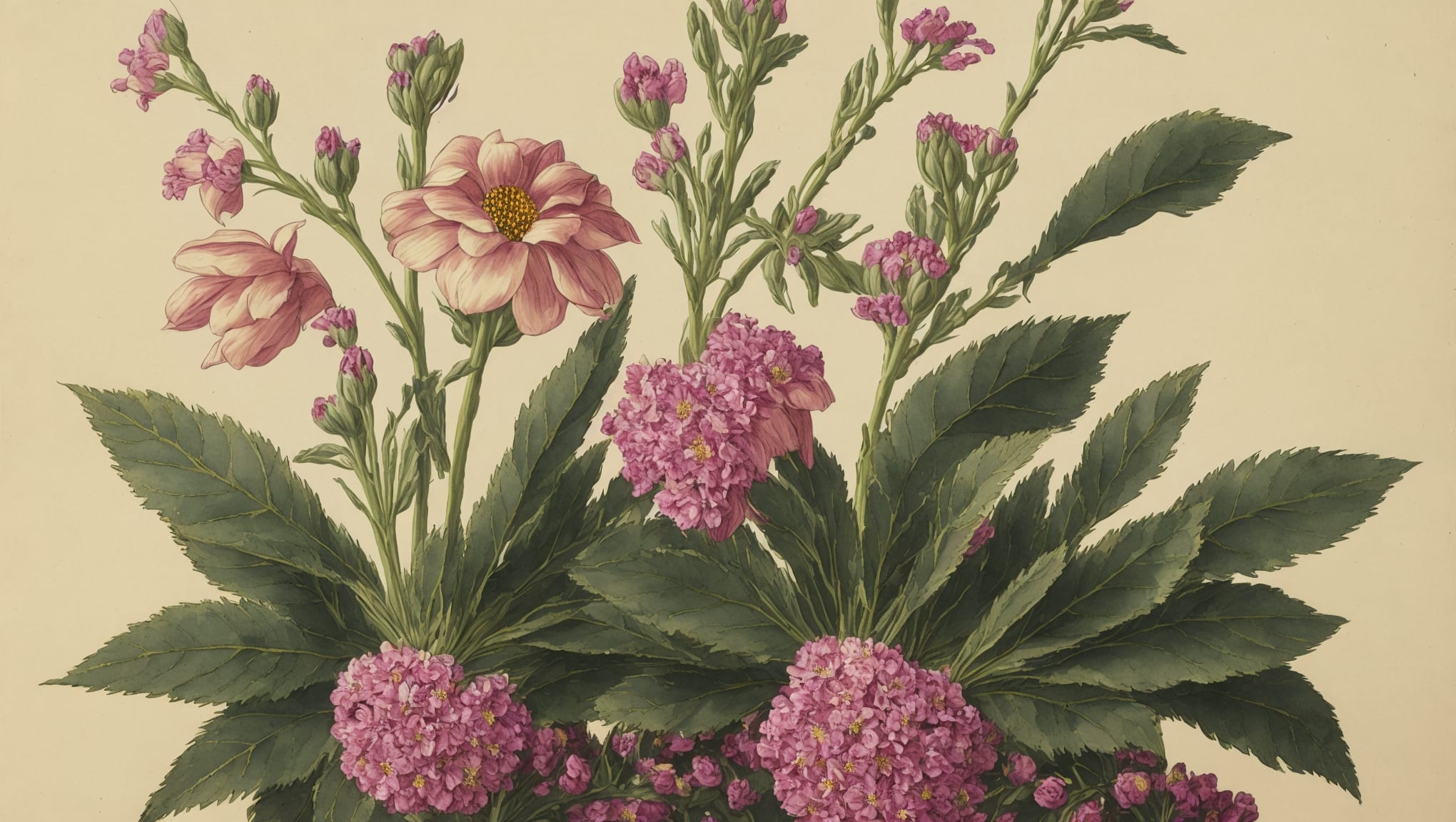 Anaïa — illustration botanique, origine contemporaine