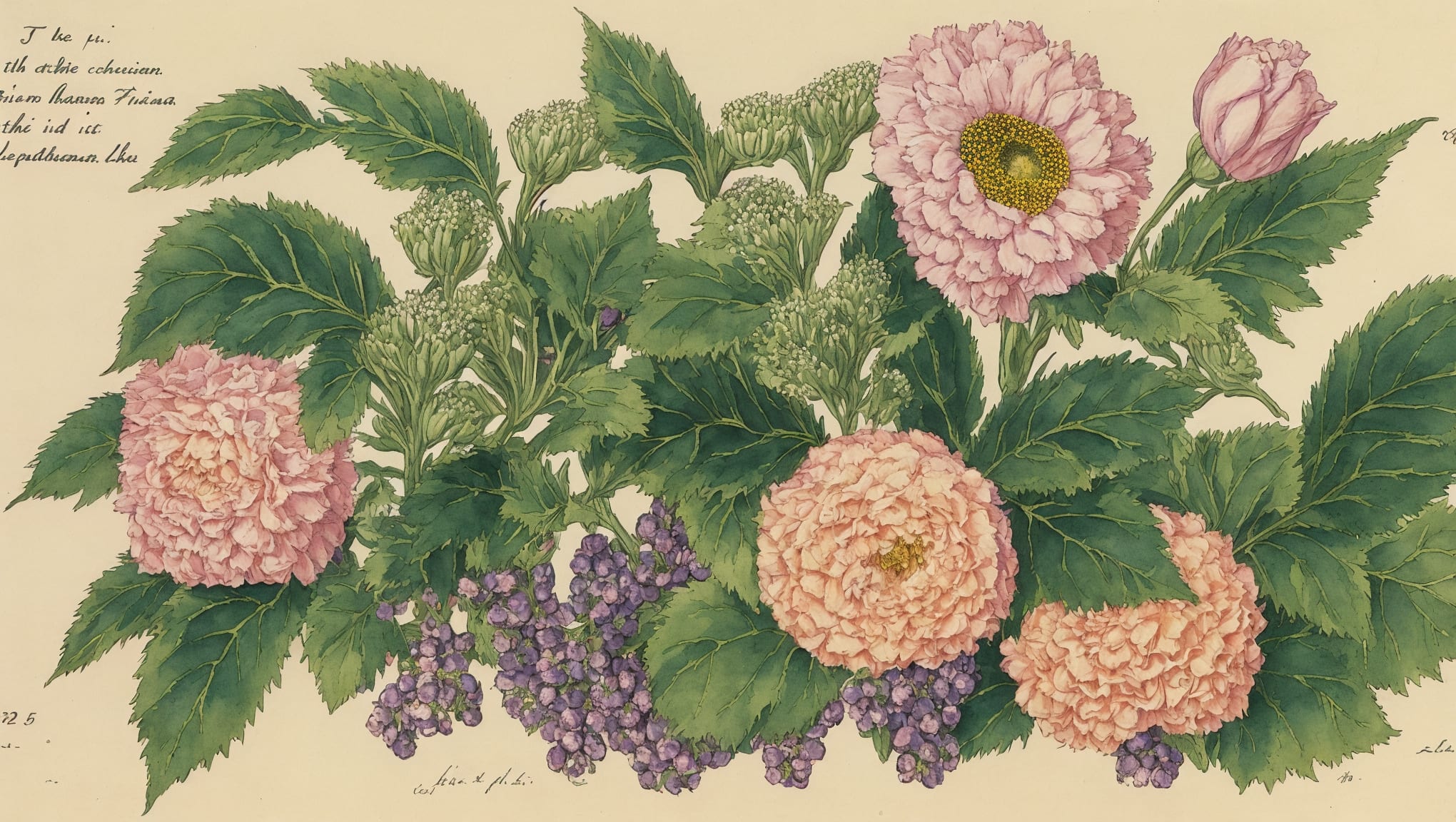 Ange — illustration botanique, origine grecque