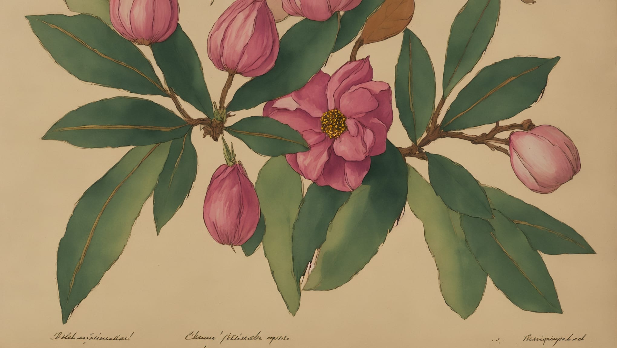 Ania — illustration botanique, origine hébraïque