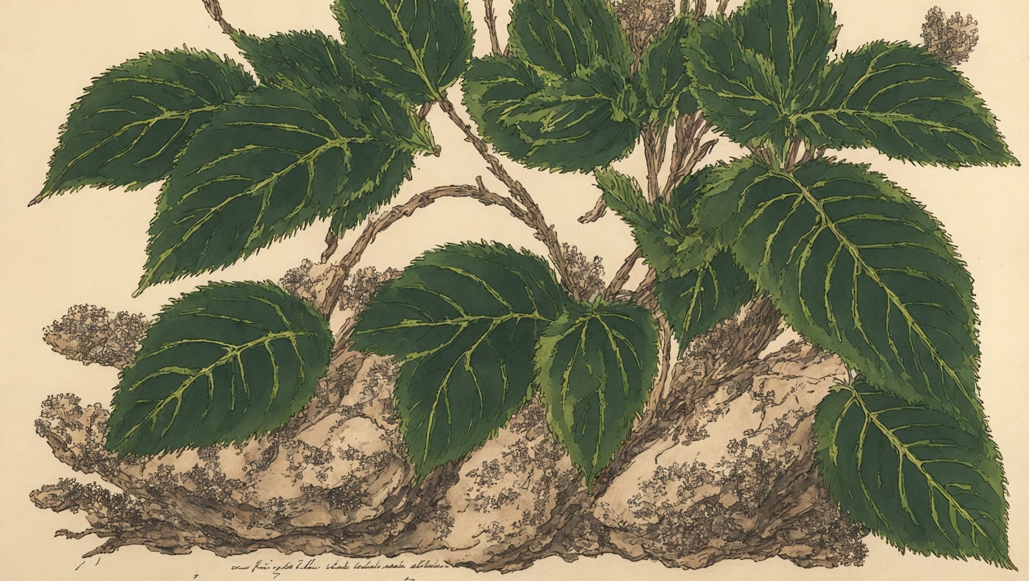 Aris — illustration botanique, origine grecque