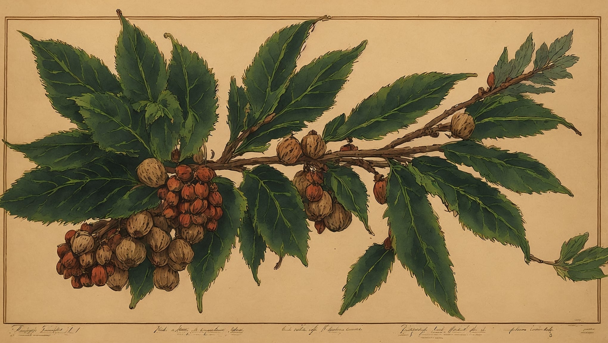 Arthur — illustration botanique, origine celte