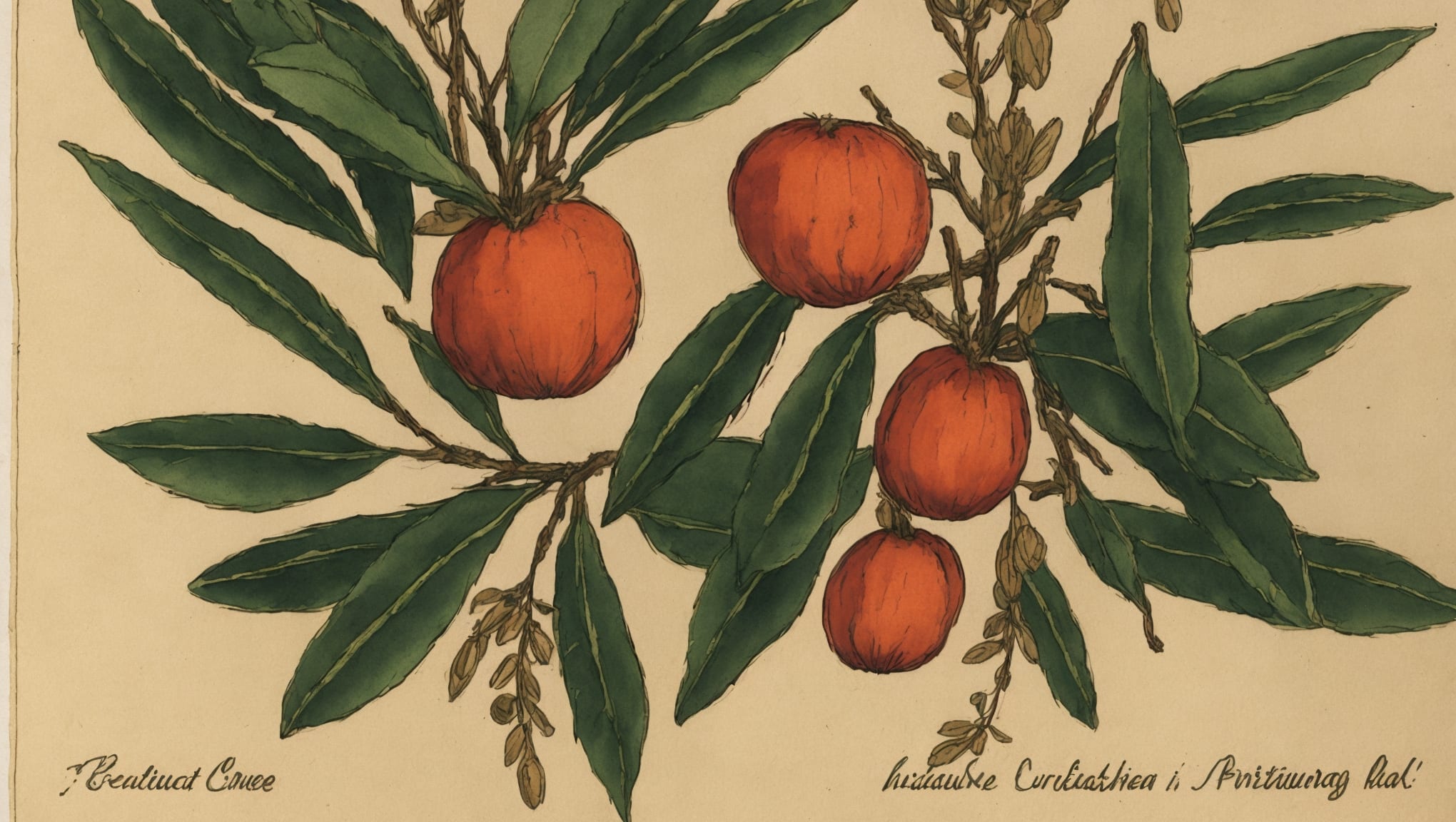 Ary — illustration botanique, origine hébraïque