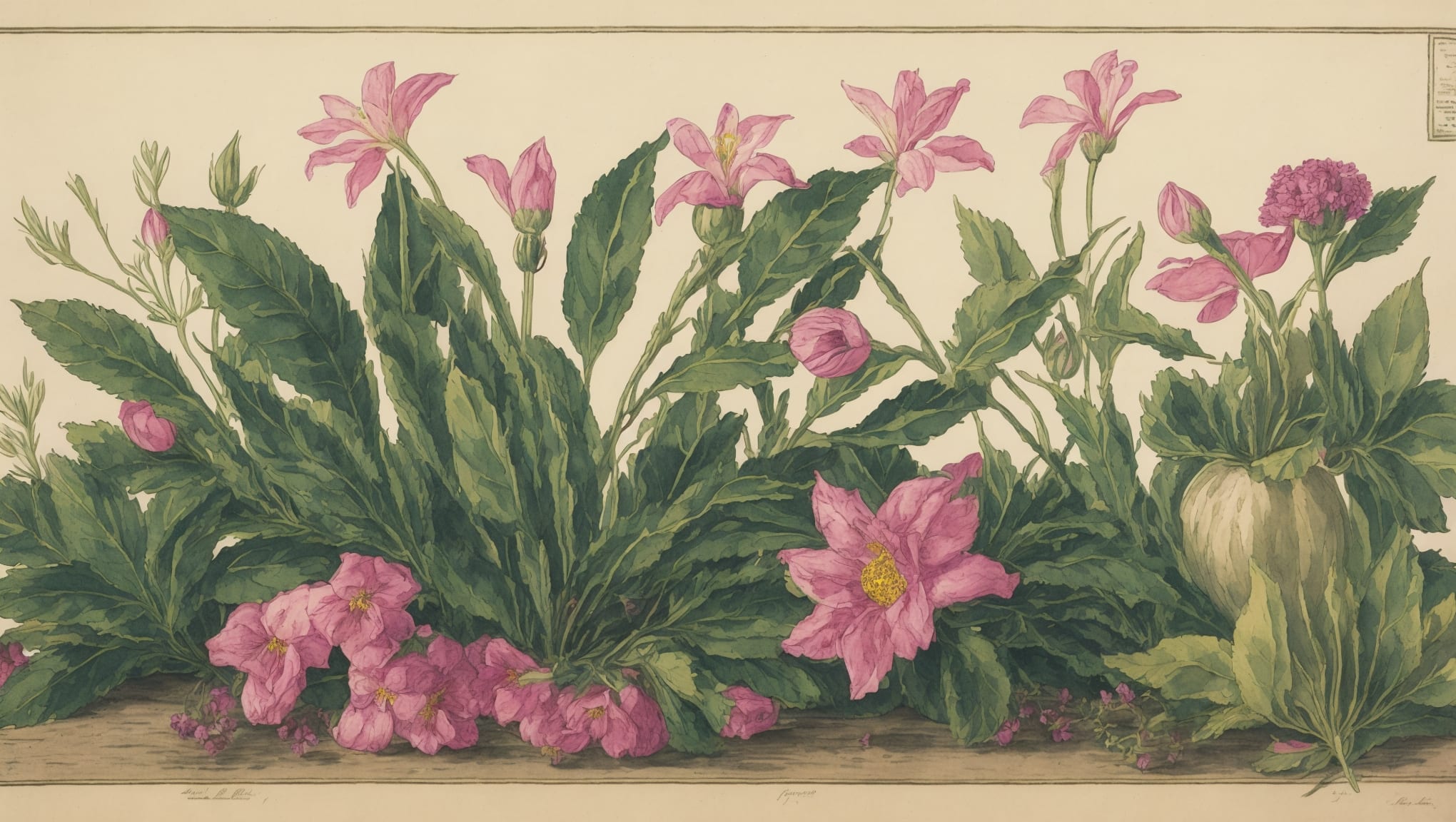 Ashley — illustration botanique, origine germanique