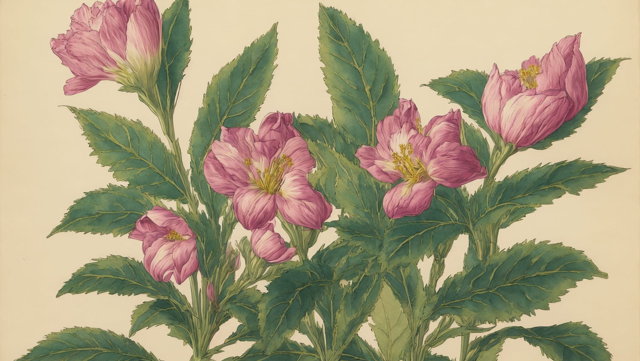 Athénaïs — illustration botanique, origine grecque