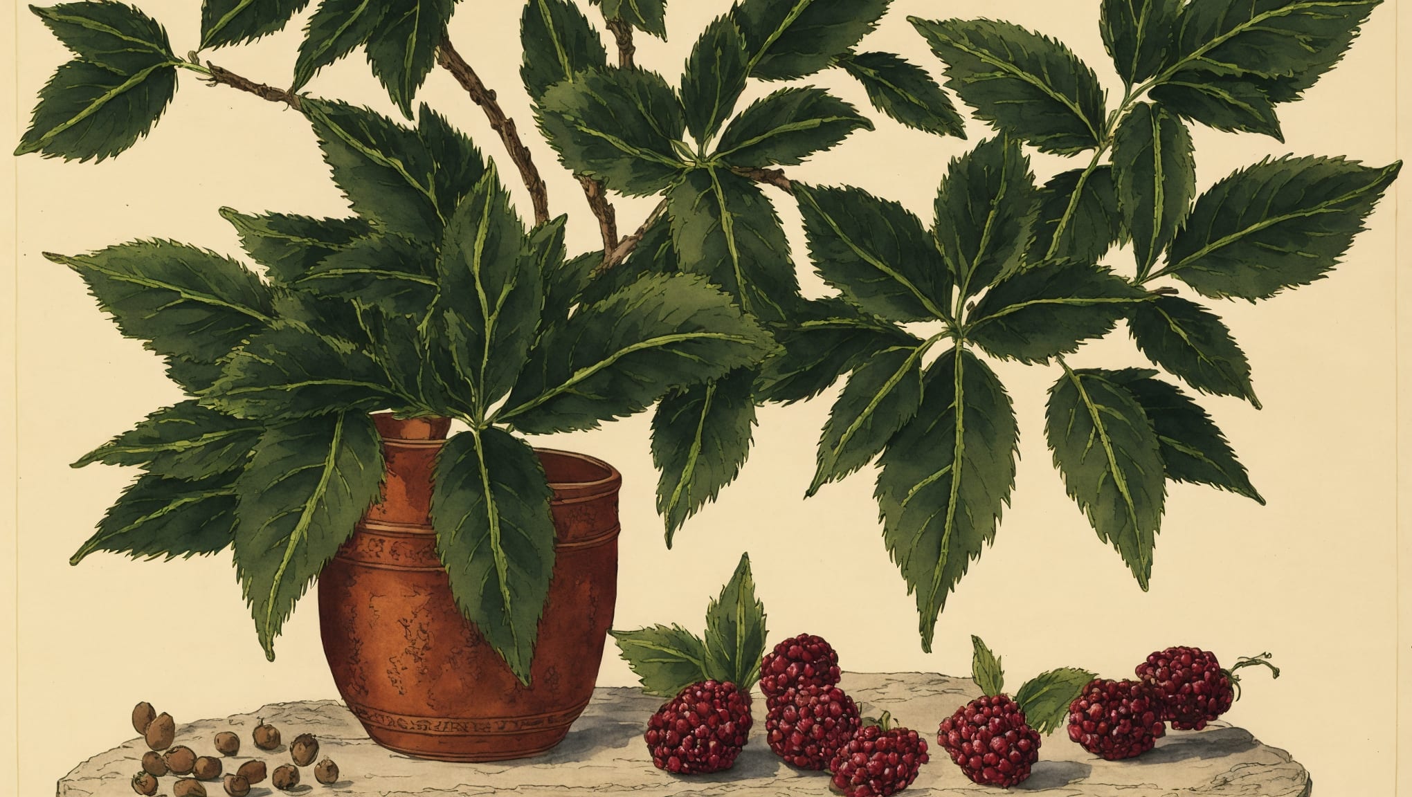 Aurèle — illustration botanique, origine latine