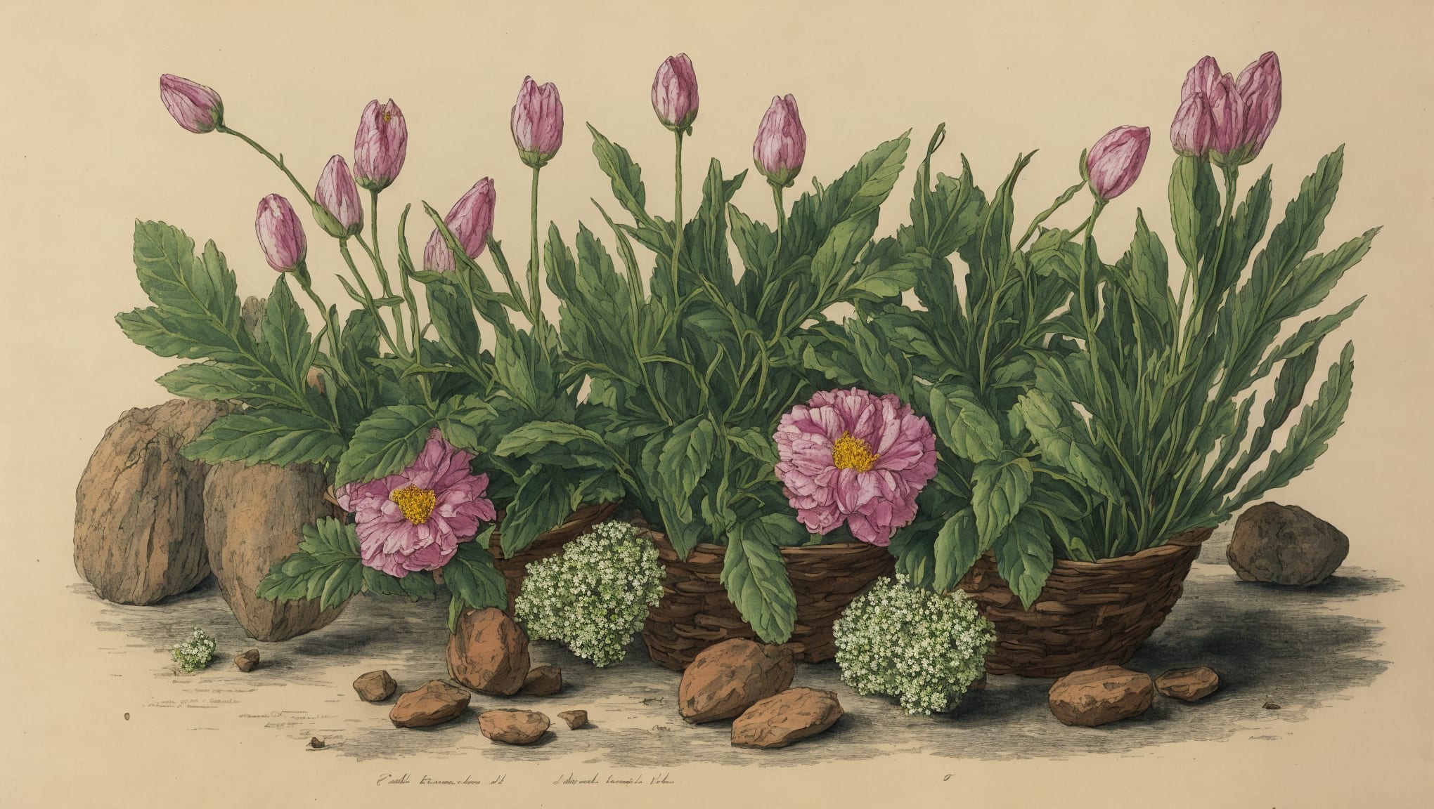 Bianca — illustration botanique, origine germanique