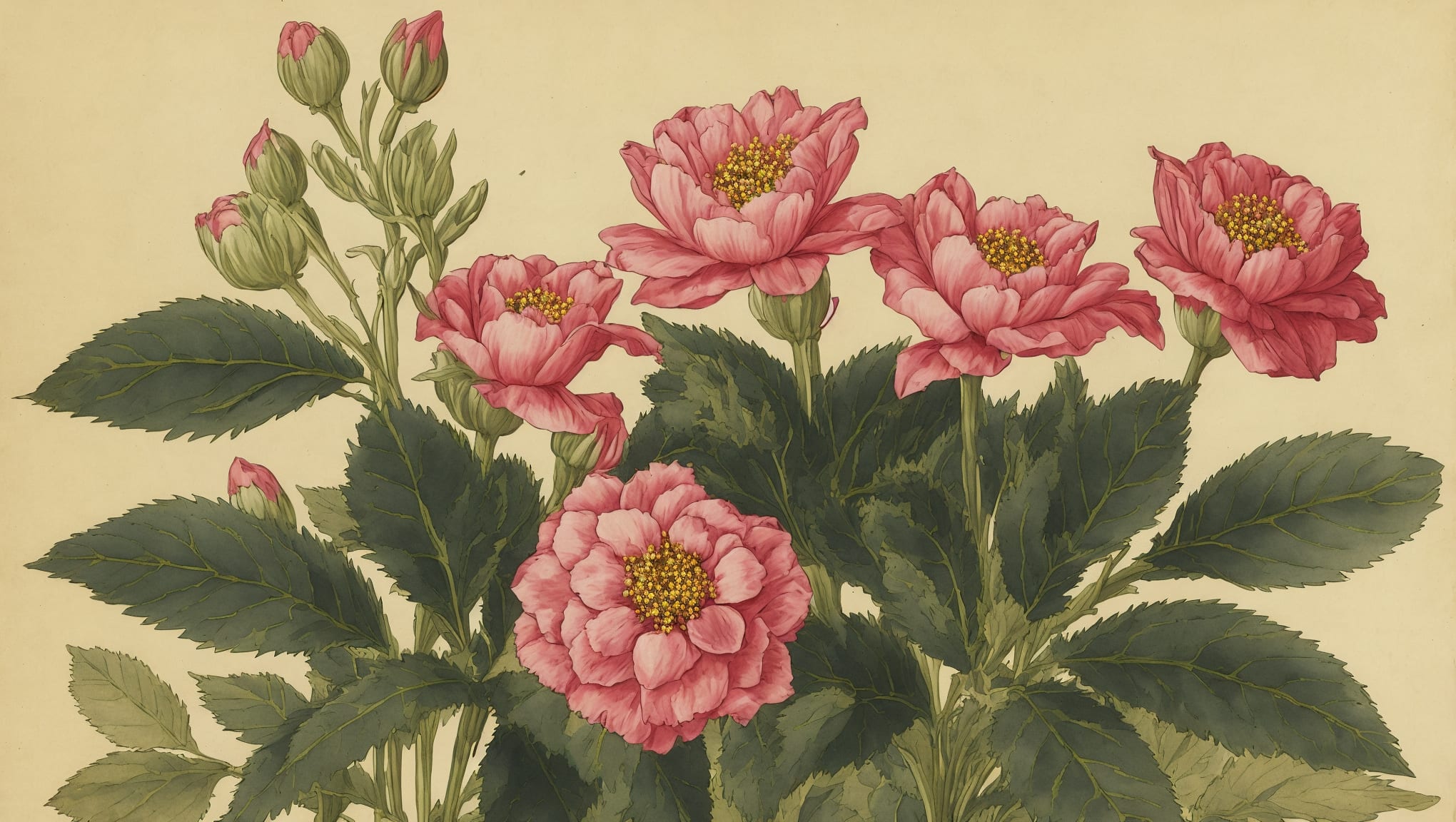 Cataleya — illustration botanique, origine contemporaine