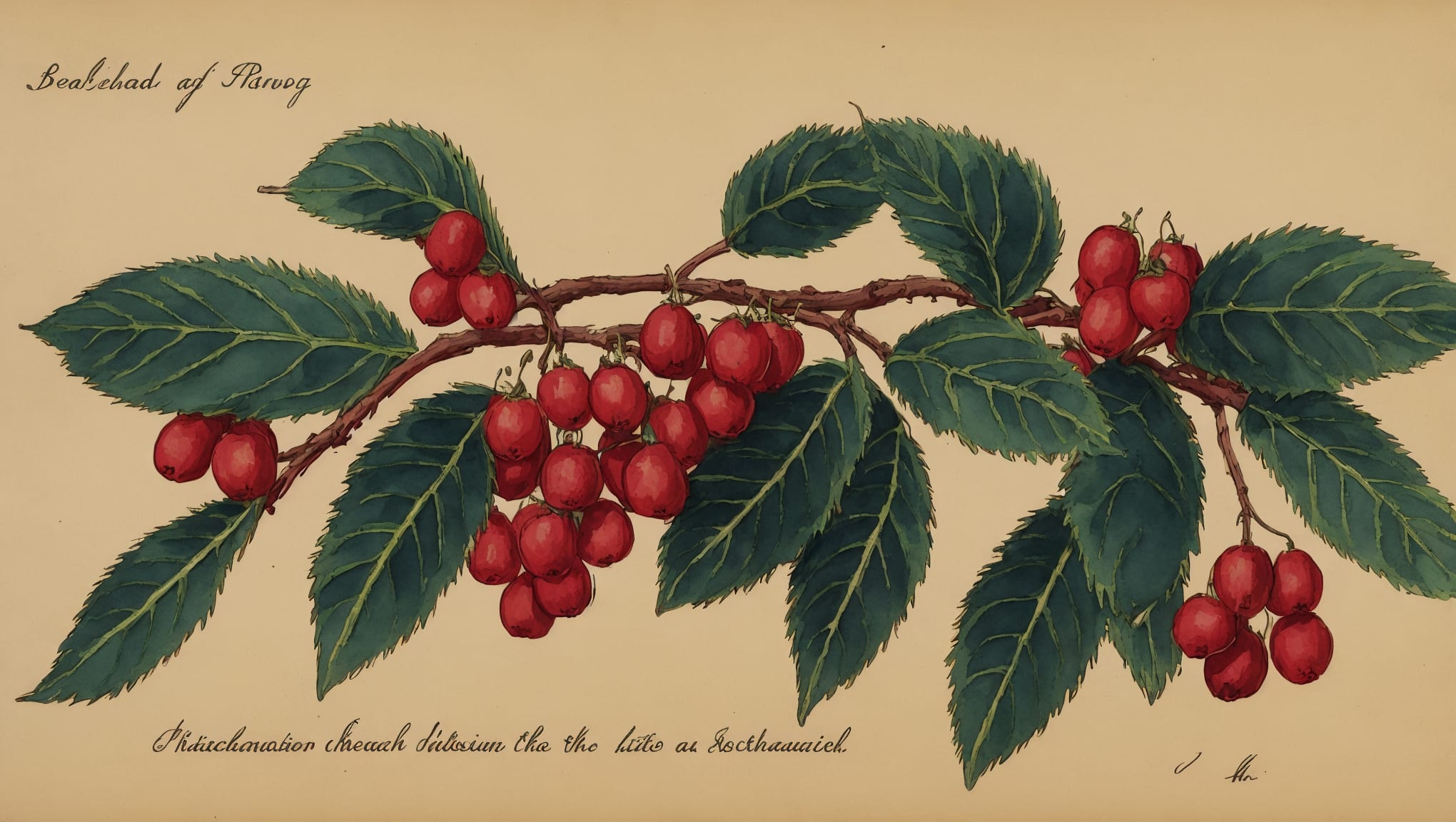 Claude — illustration botanique, origine latine