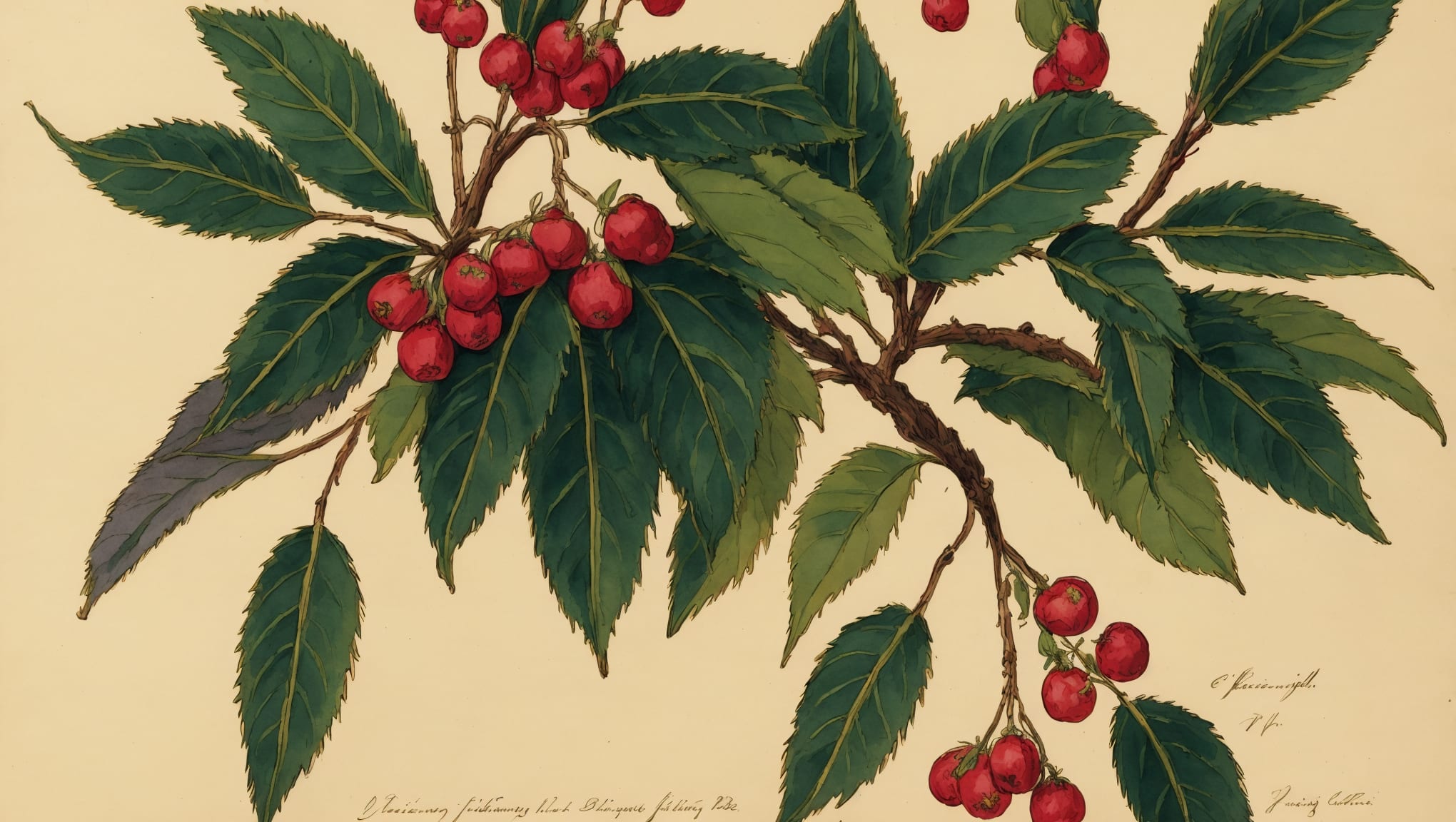 Dea — illustration botanique, origine latine