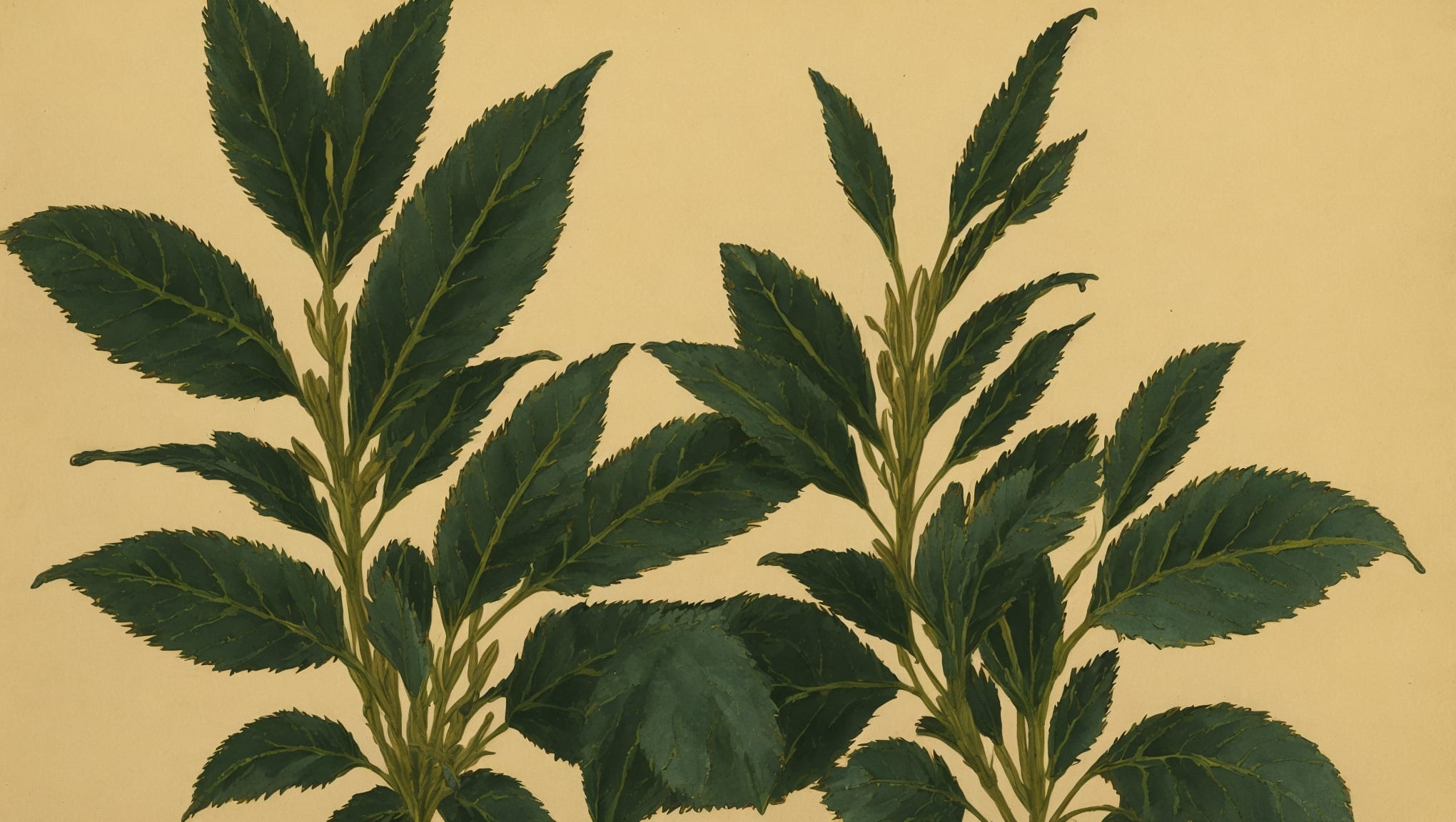 Djamil — illustration botanique, origine arabe
