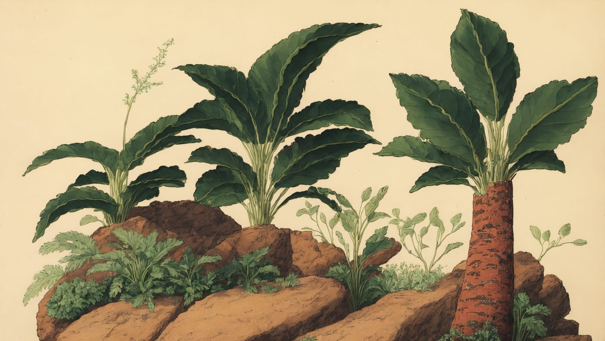 Djeneba — illustration botanique, origine africaine