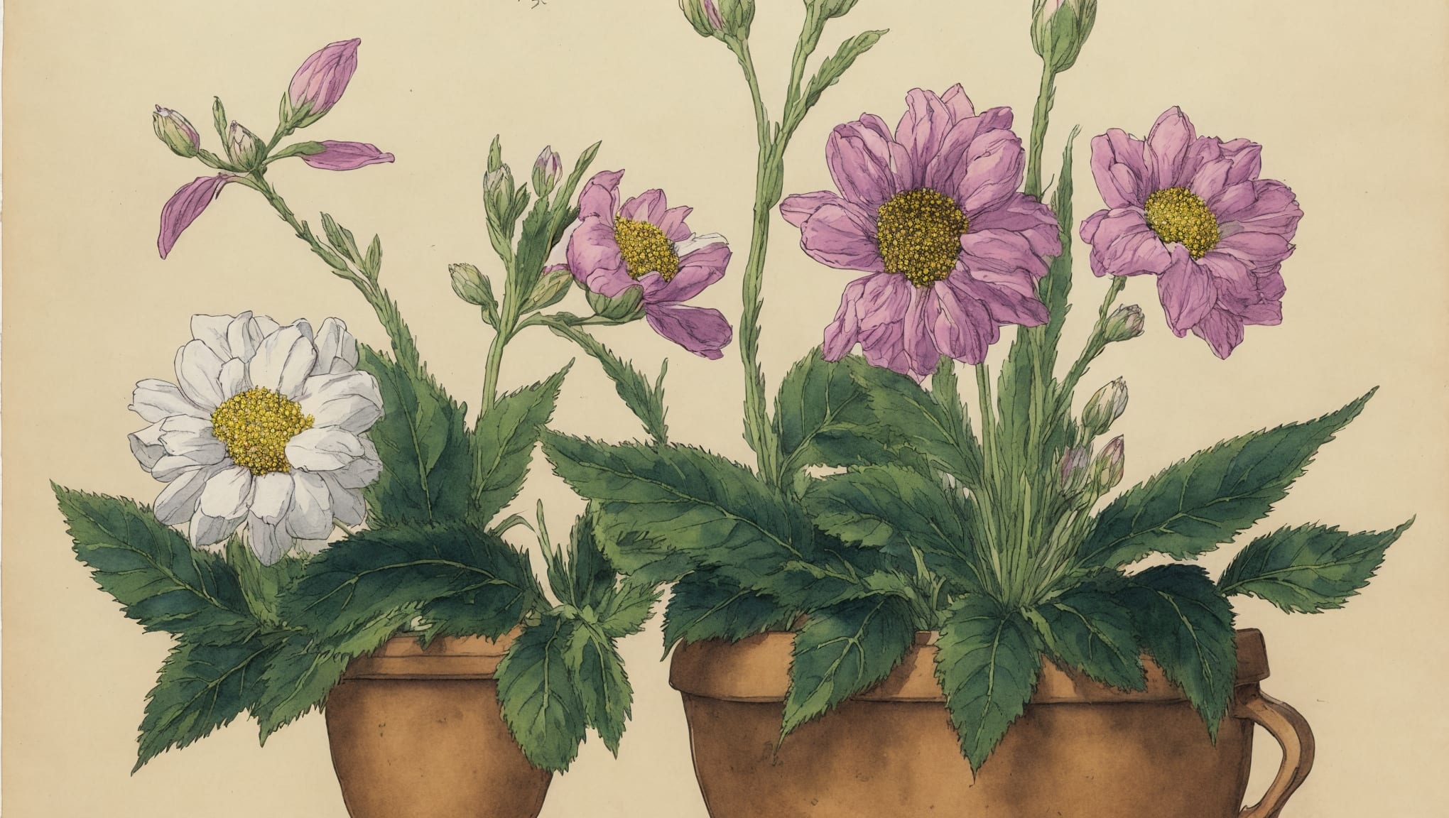 Ellie — illustration botanique, origine contemporaine
