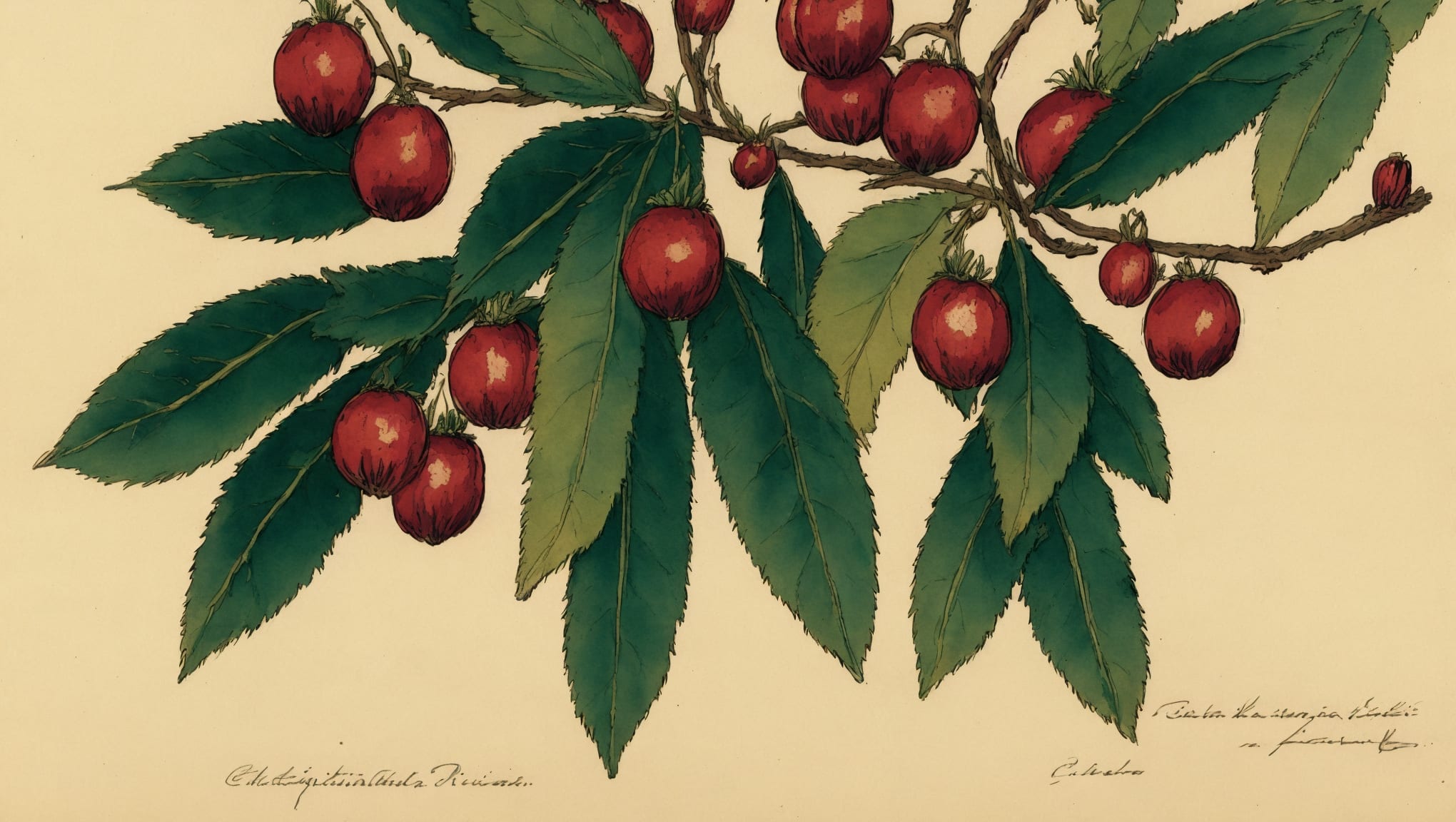 Elon — illustration botanique, origine hébraïque