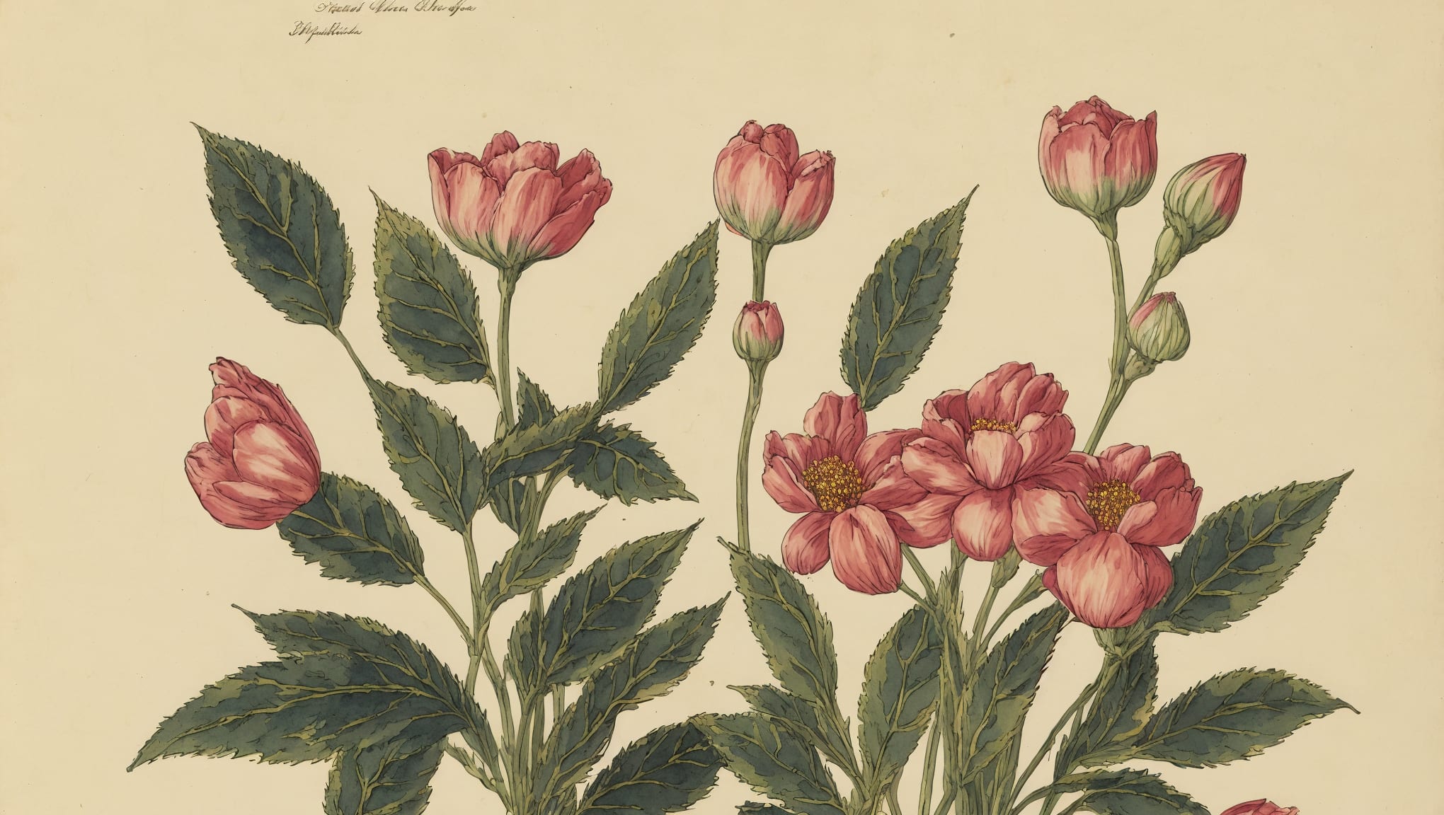 Elyanna — illustration botanique, origine contemporaine