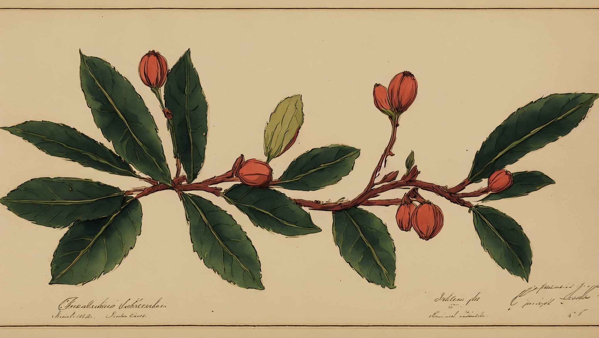 Emilia — illustration botanique, origine latine