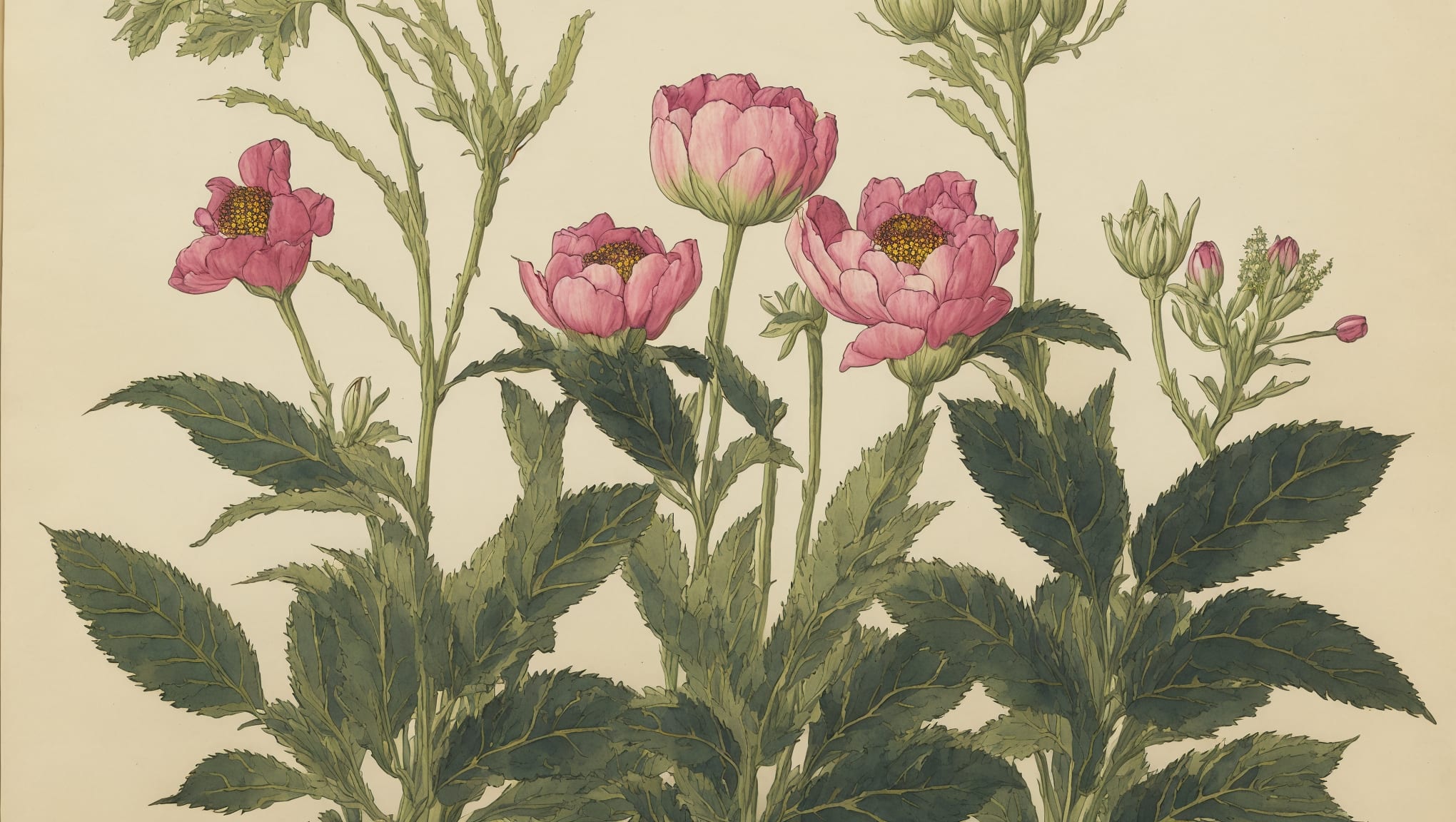 Emma — illustration botanique, origine germanique