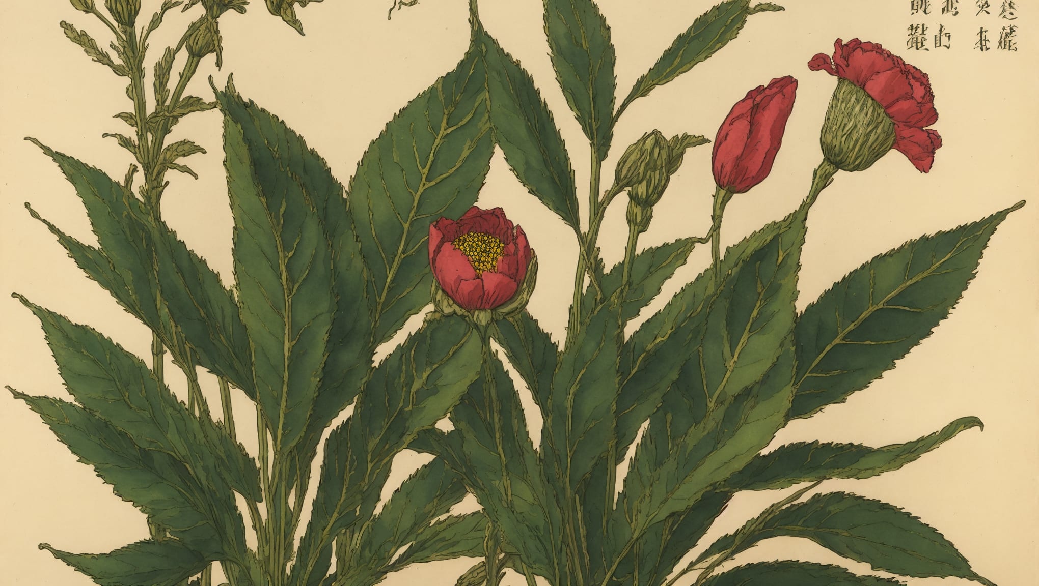 Ernest — illustration botanique, origine germanique