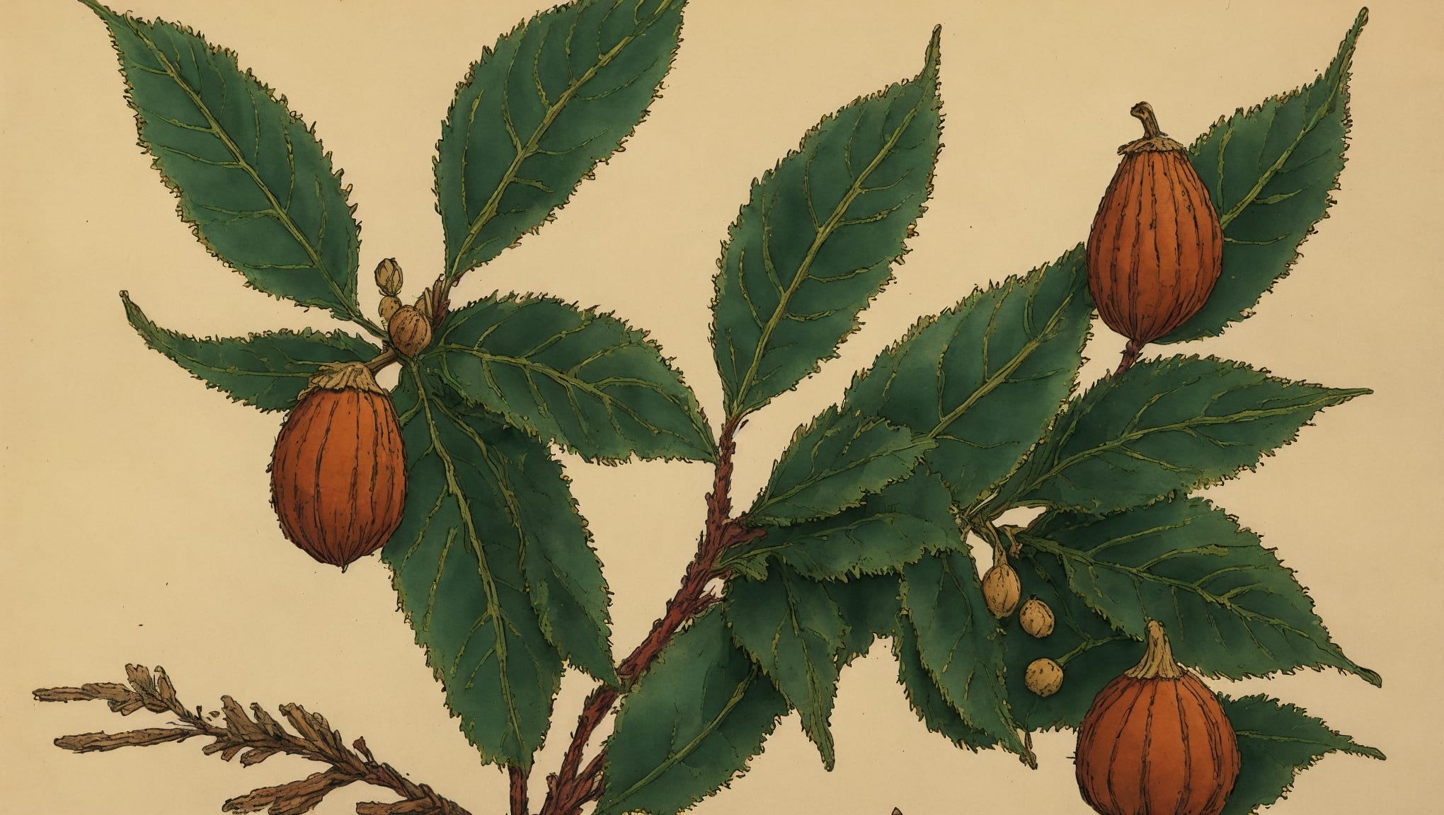Eyden — illustration botanique, origine celte
