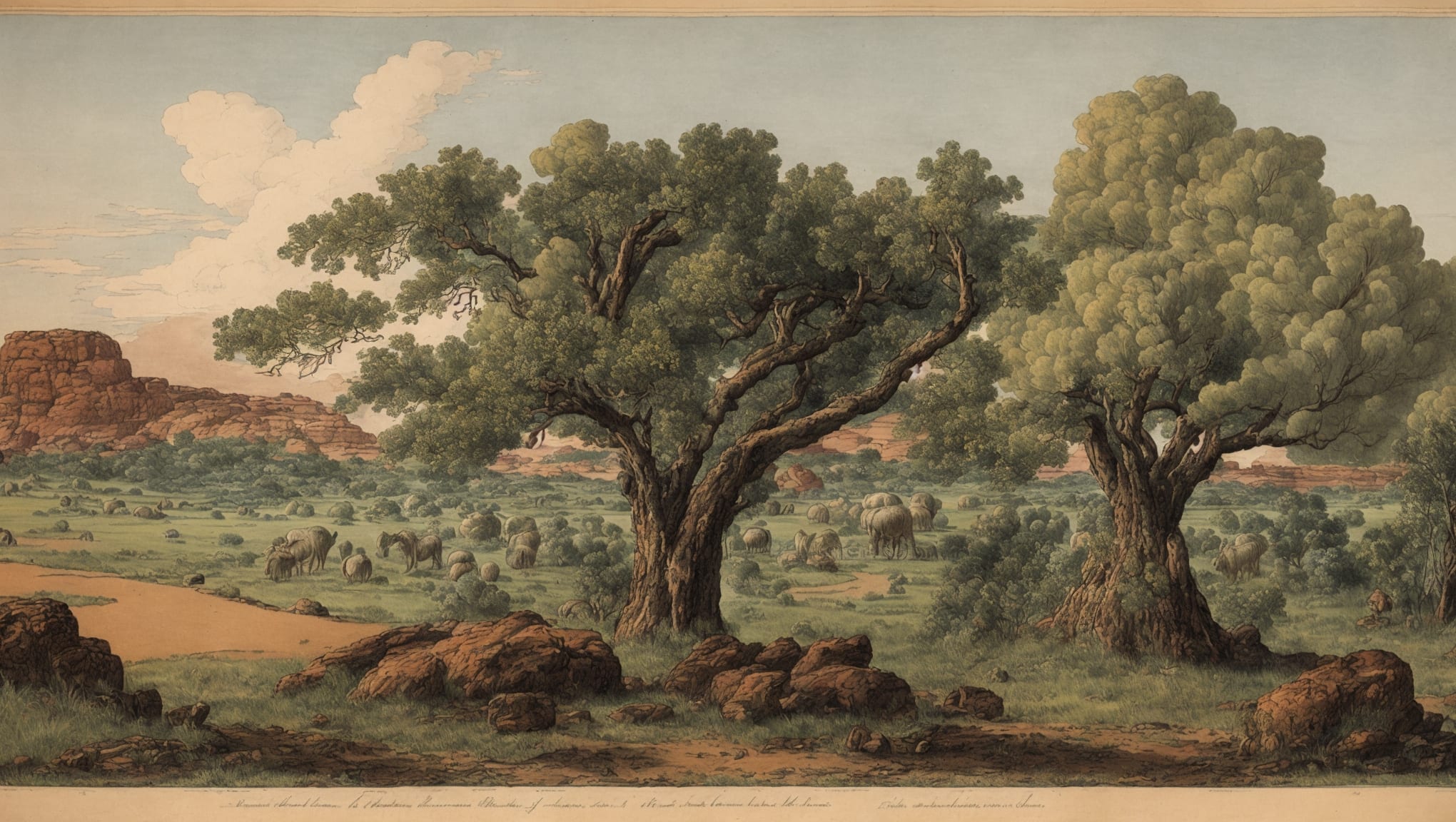 Fanta — illustration botanique, origine africaine