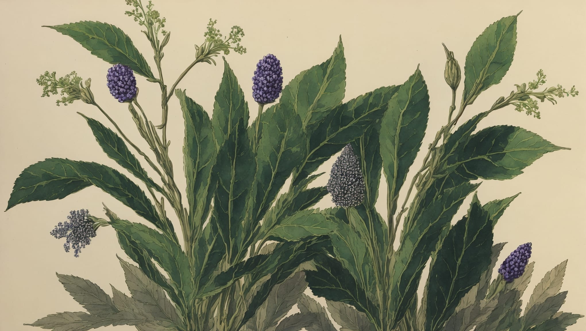 Farell — illustration botanique, origine contemporaine