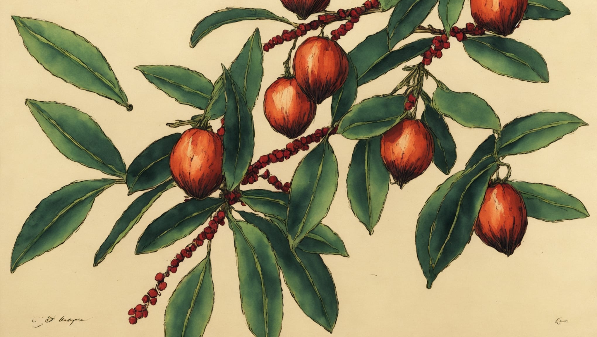 Gabriella — illustration botanique, origine hébraïque