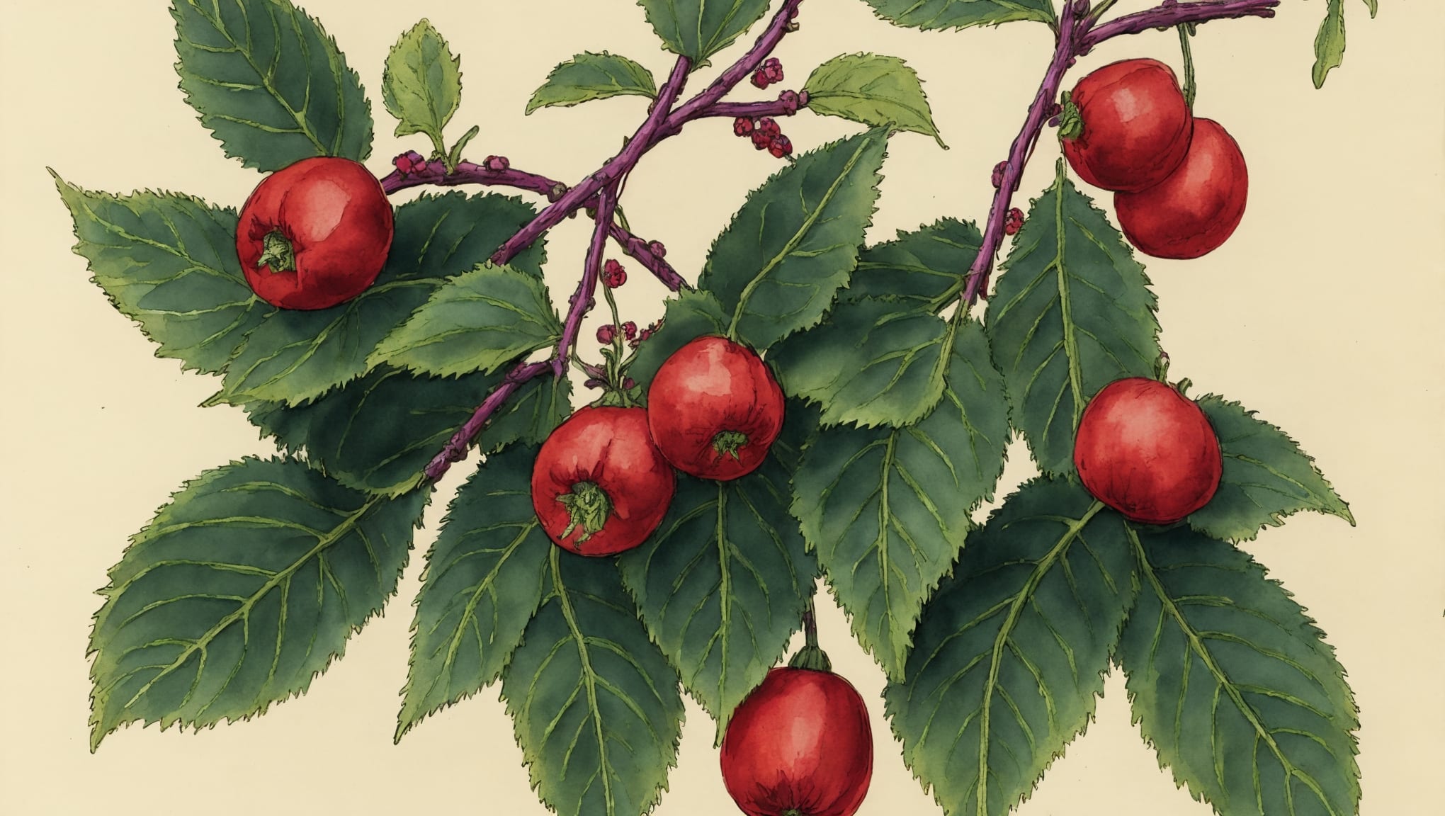 Gioia — illustration botanique, origine latine