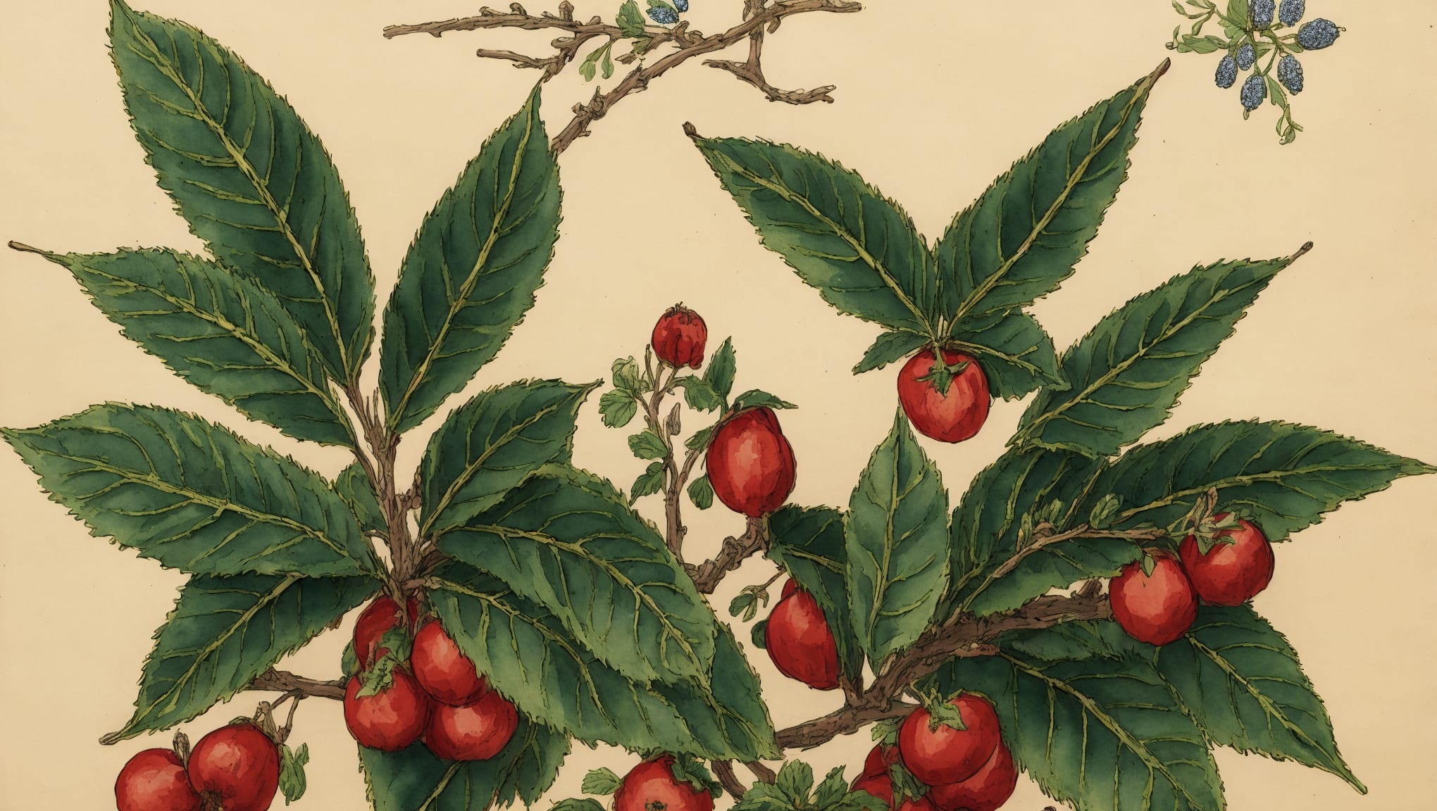 Gloria — illustration botanique, origine latine