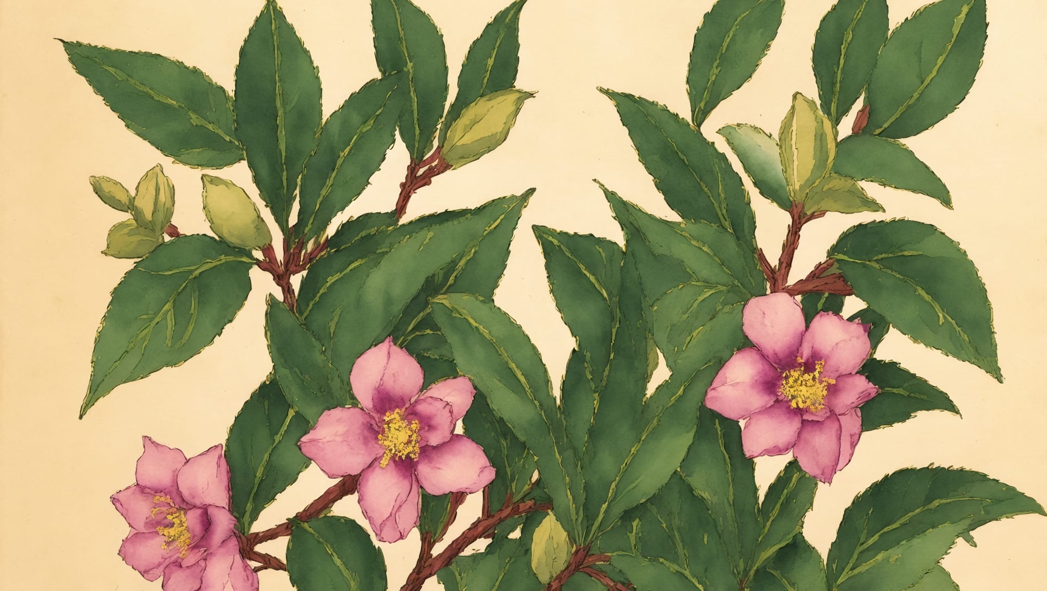 Hadja — illustration botanique, origine arabe