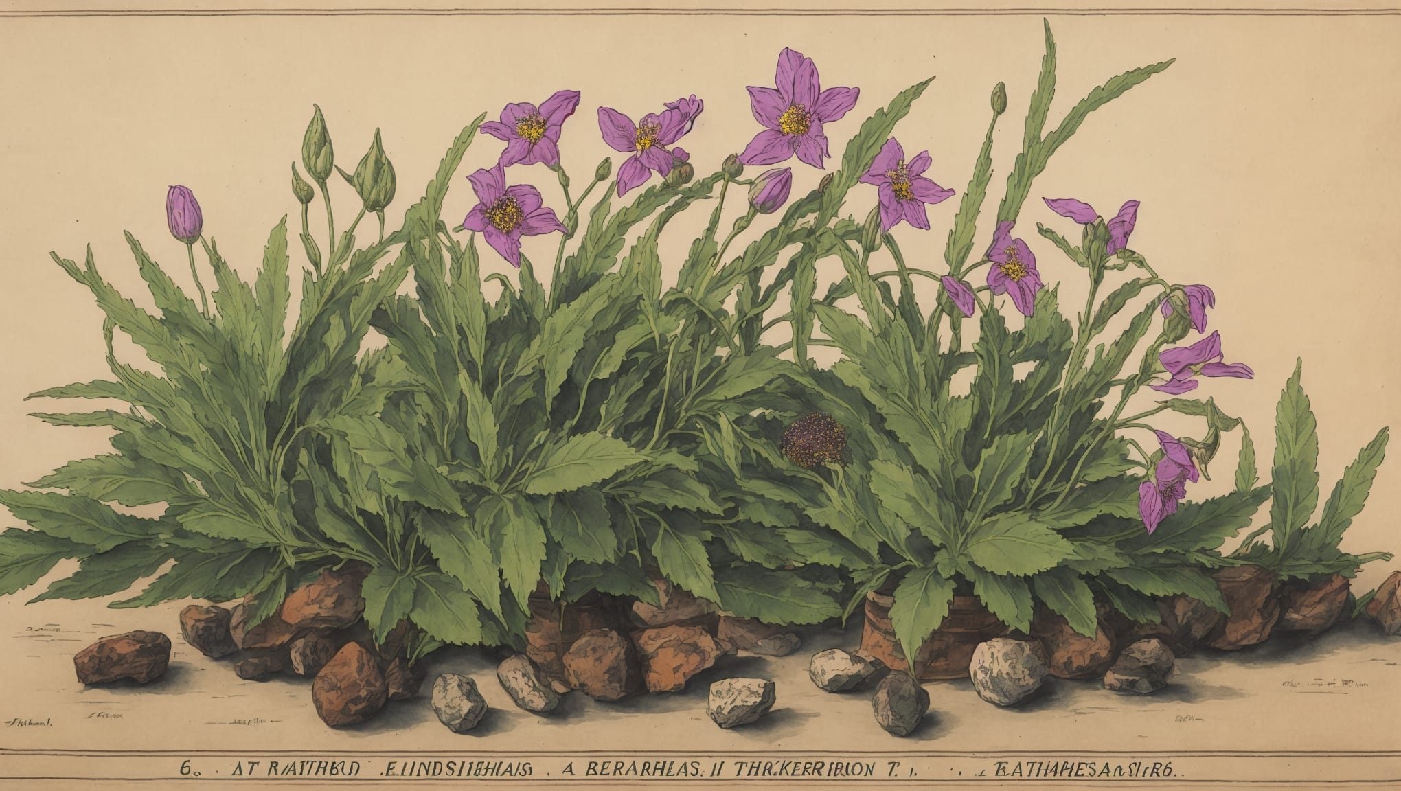 Henri — illustration botanique, origine germanique