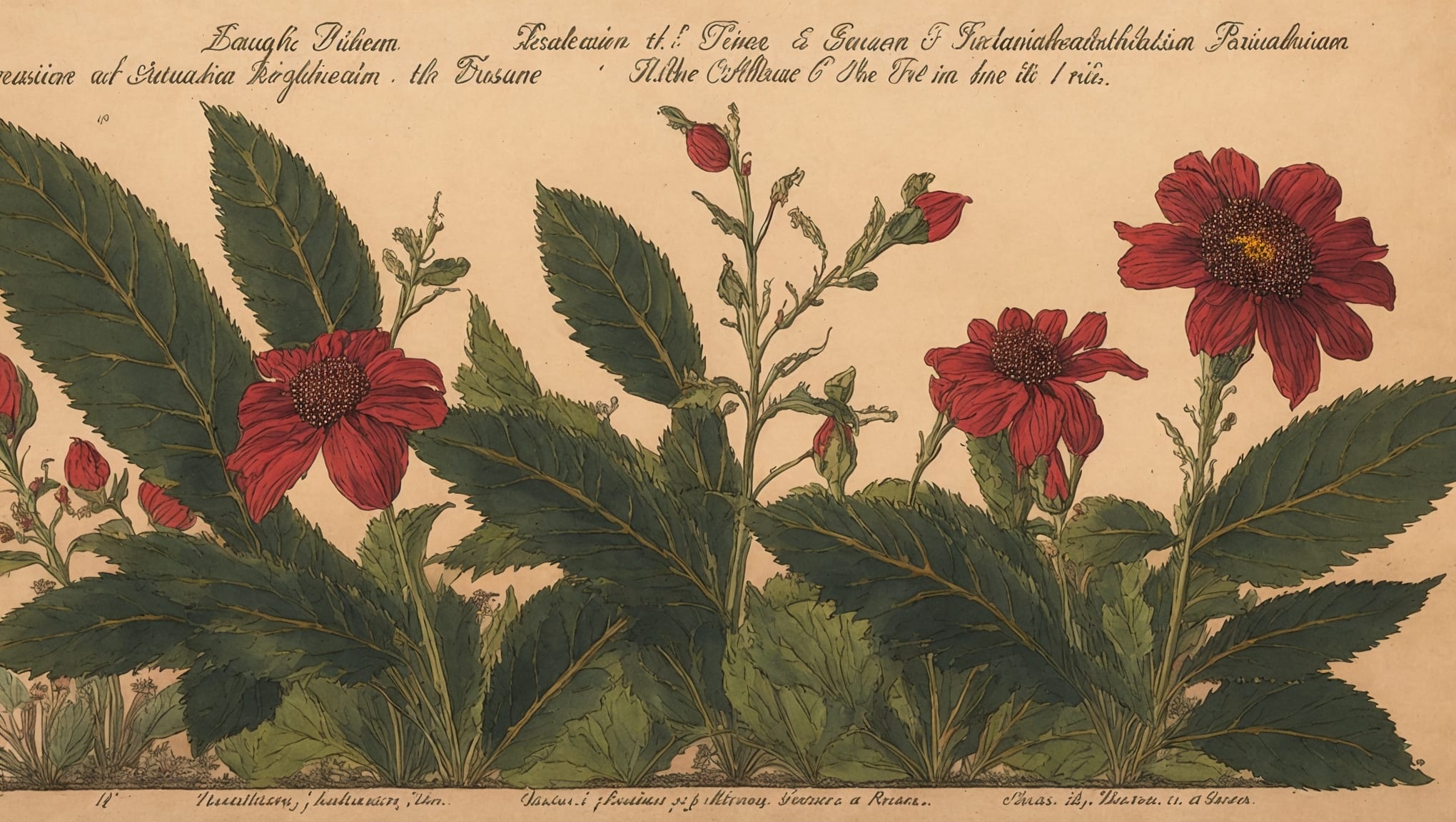 Hugo — illustration botanique, origine germanique