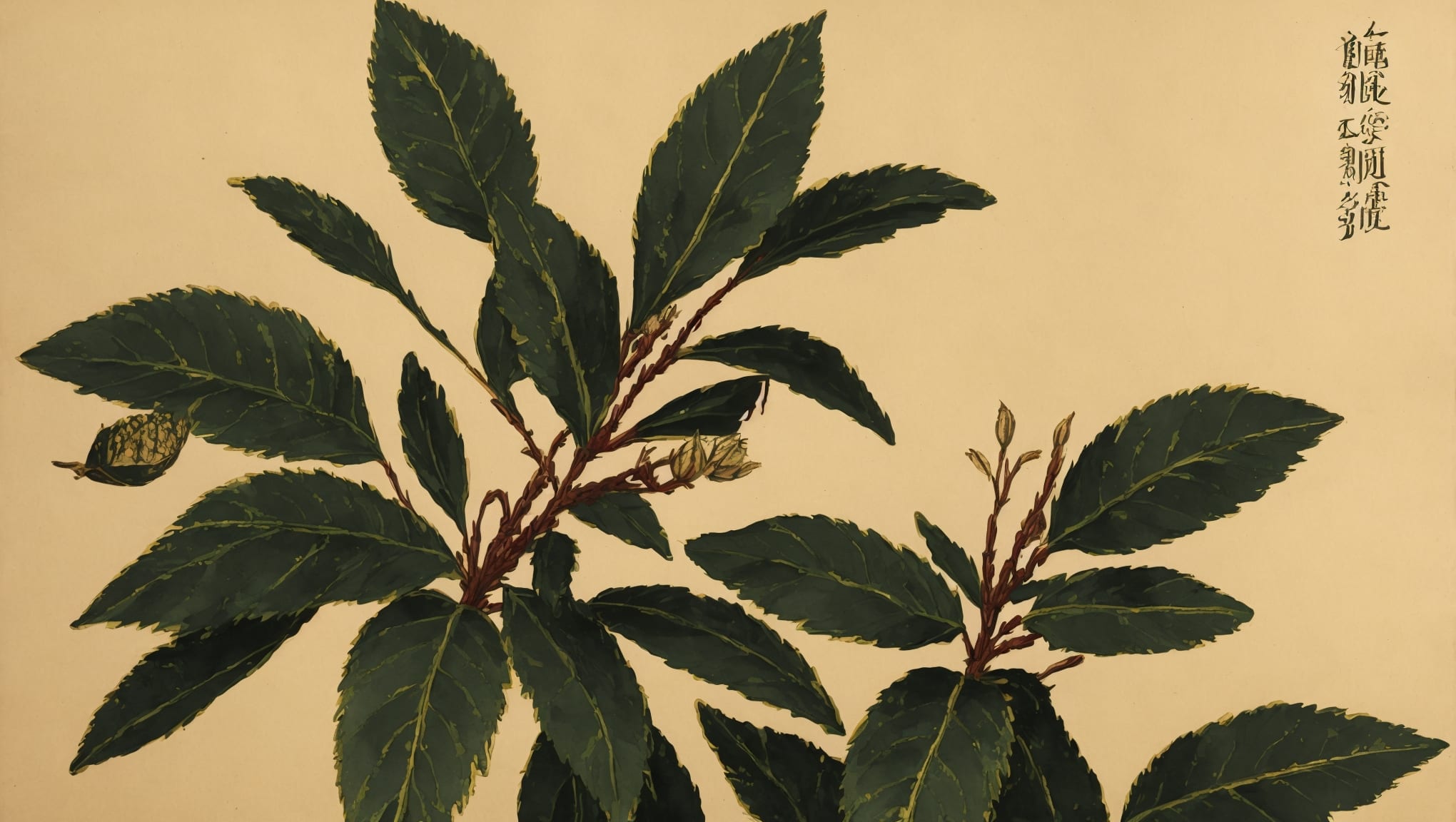 Idrissa — illustration botanique, origine arabe