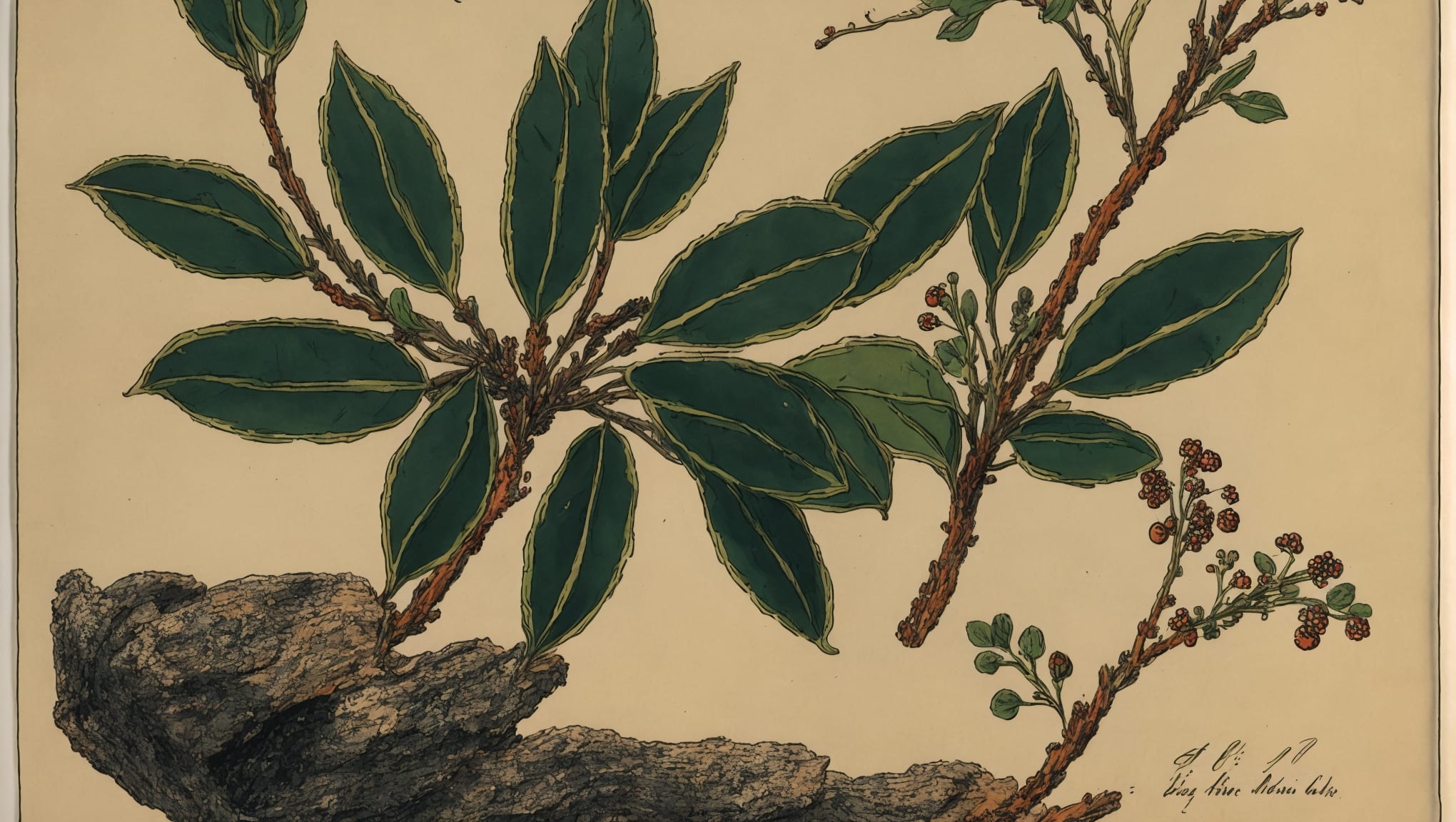 Ilyan — illustration botanique, origine hébraïque