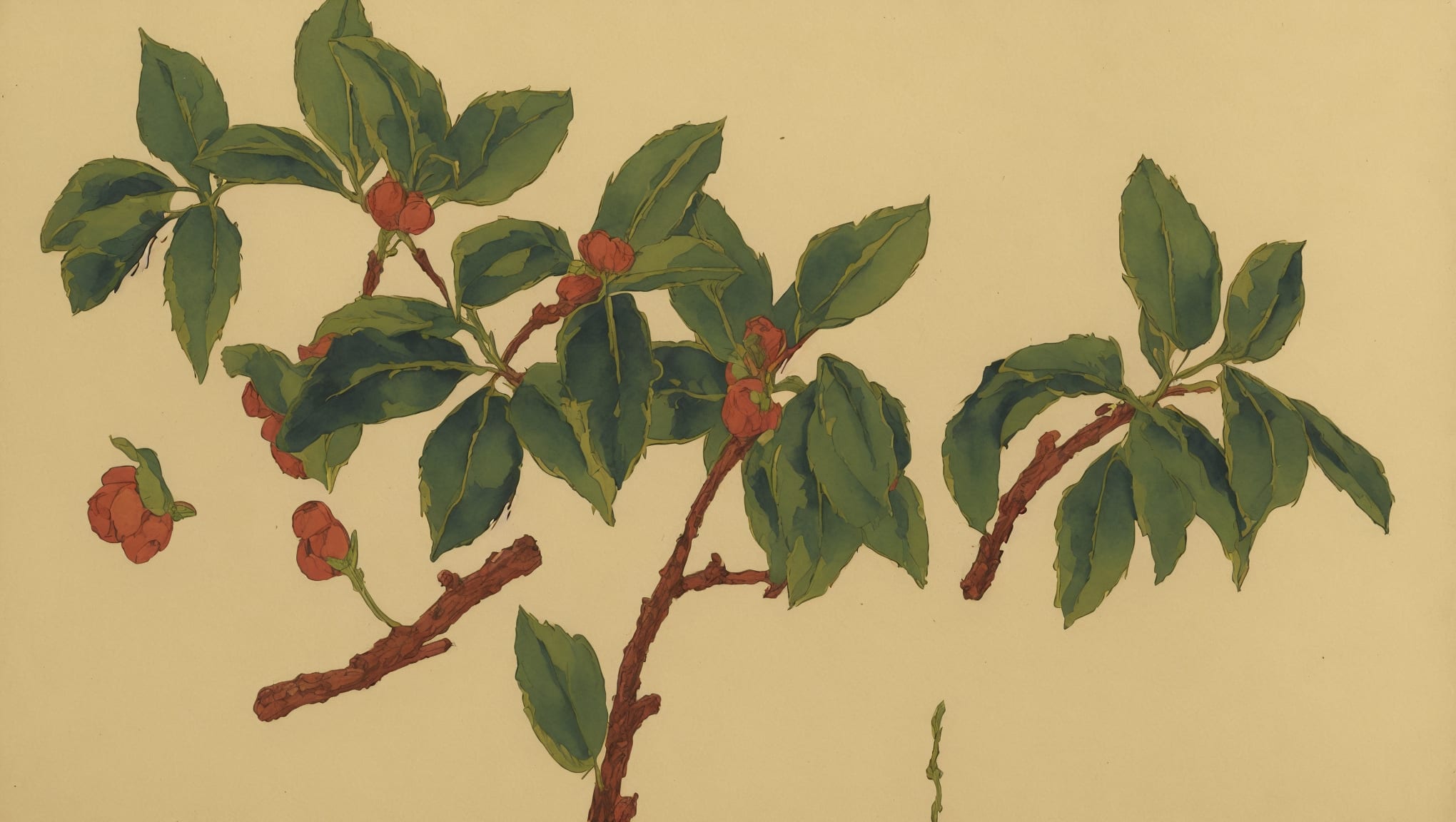 Ilyane — illustration botanique, origine arabe
