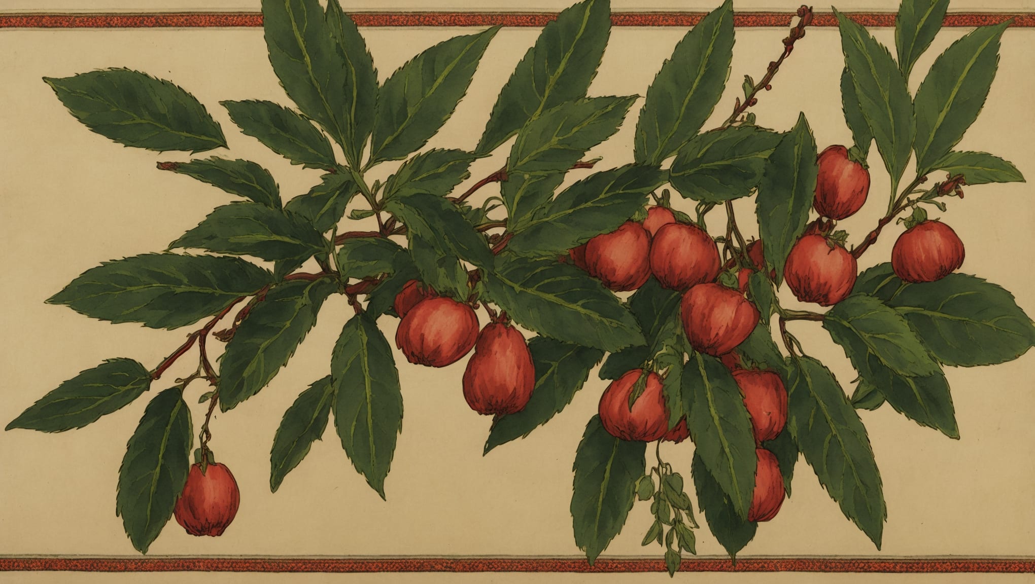 Imran — illustration botanique, origine arabe