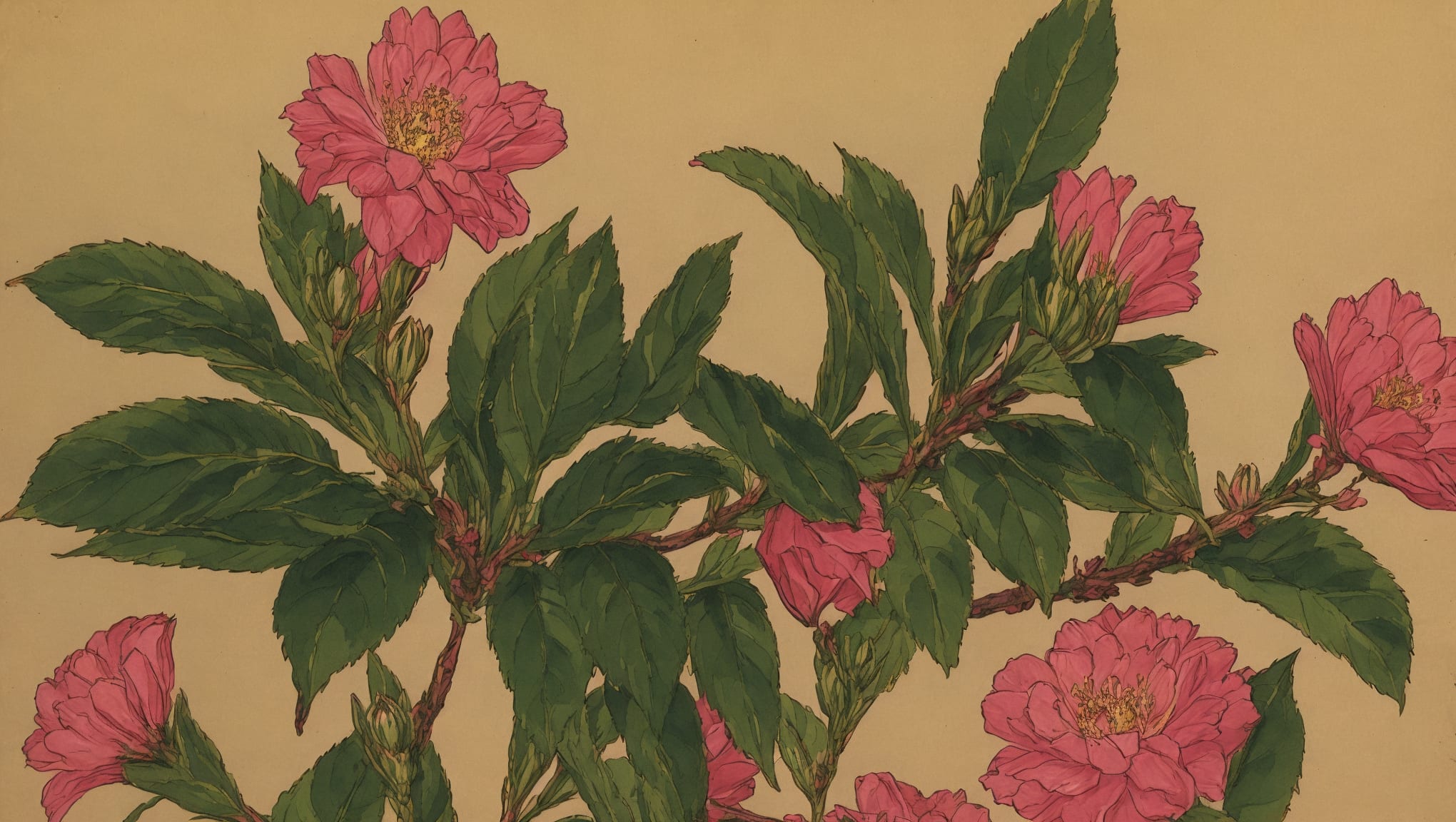 Inayah — illustration botanique, origine arabe